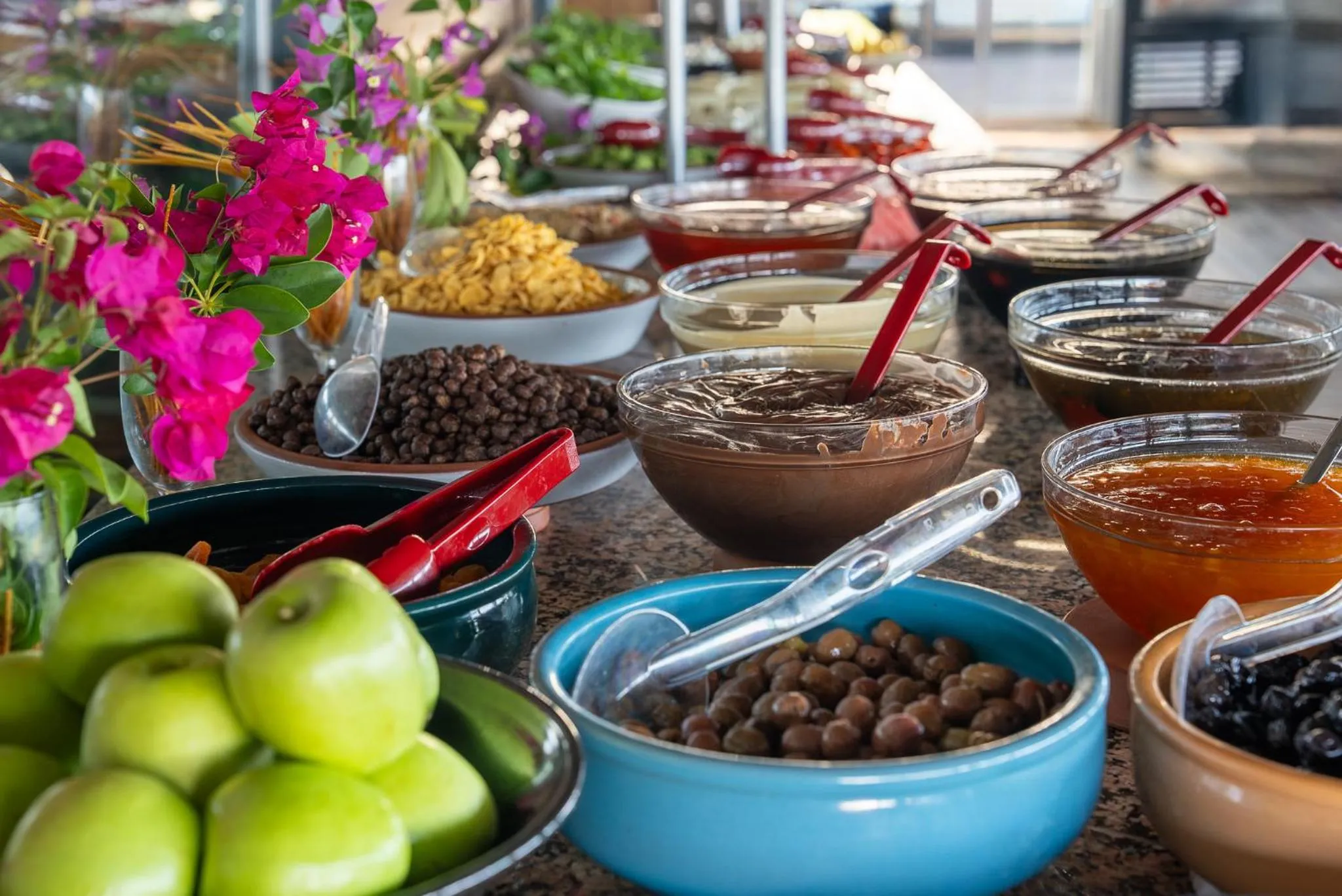 Food in Side Beach Club