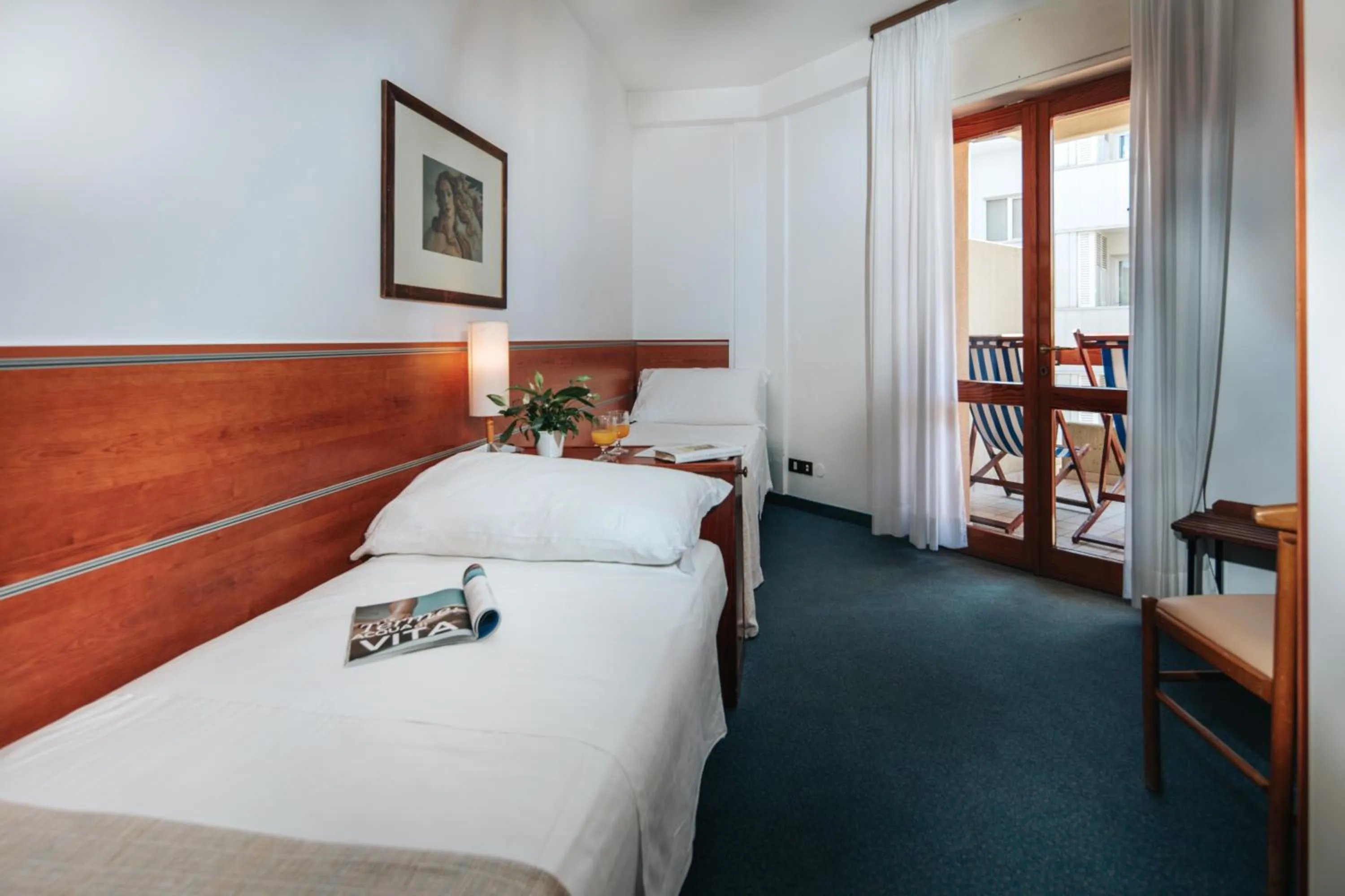 Bed in Hotel Argentina