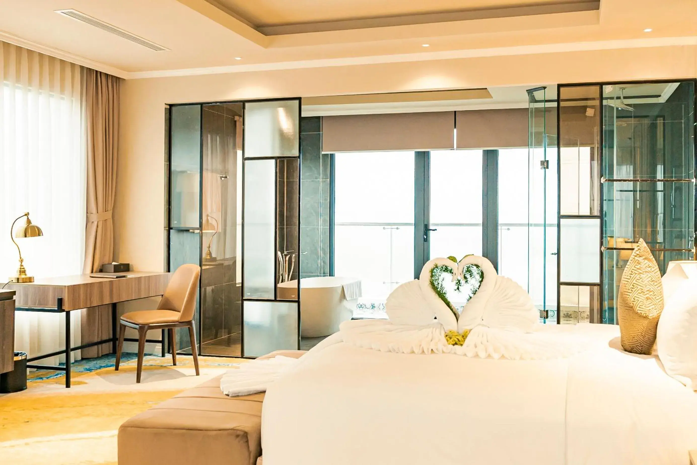 Bed in La Vela Hue Hotel Bed in La Vela Hue Hotel