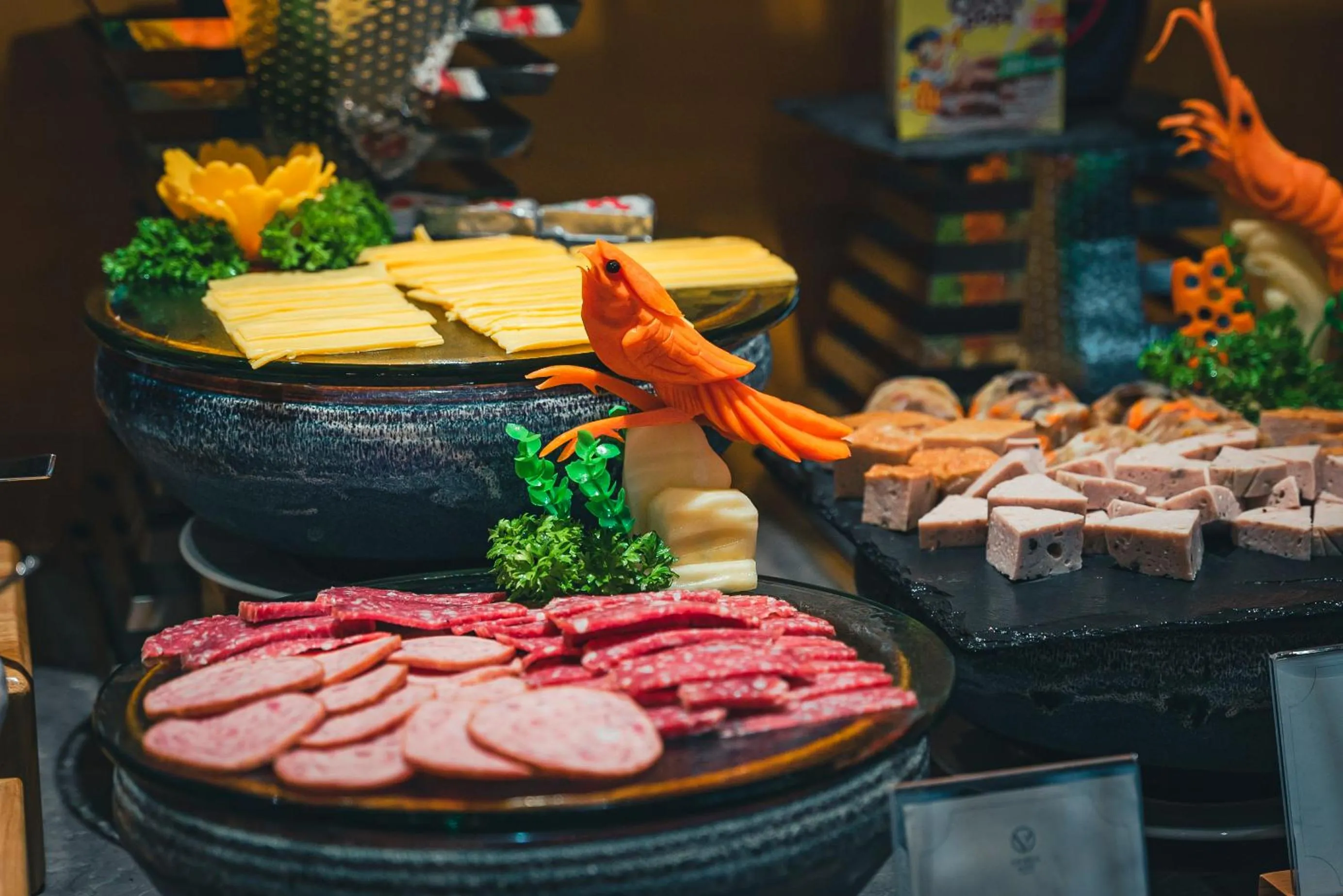 Breakfast in La Vela Hue Hotel