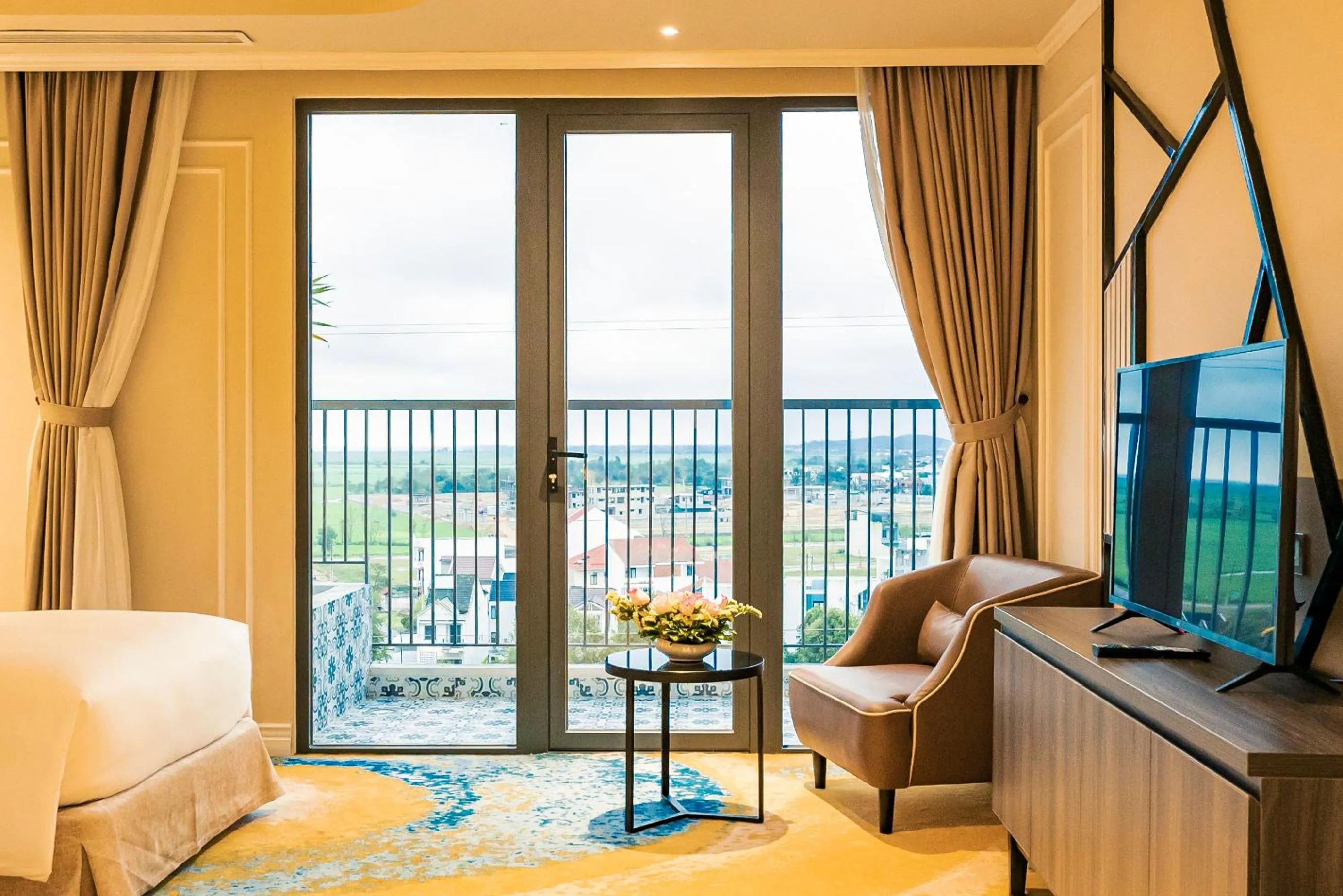 Balcony/Terrace in La Vela Hue Hotel