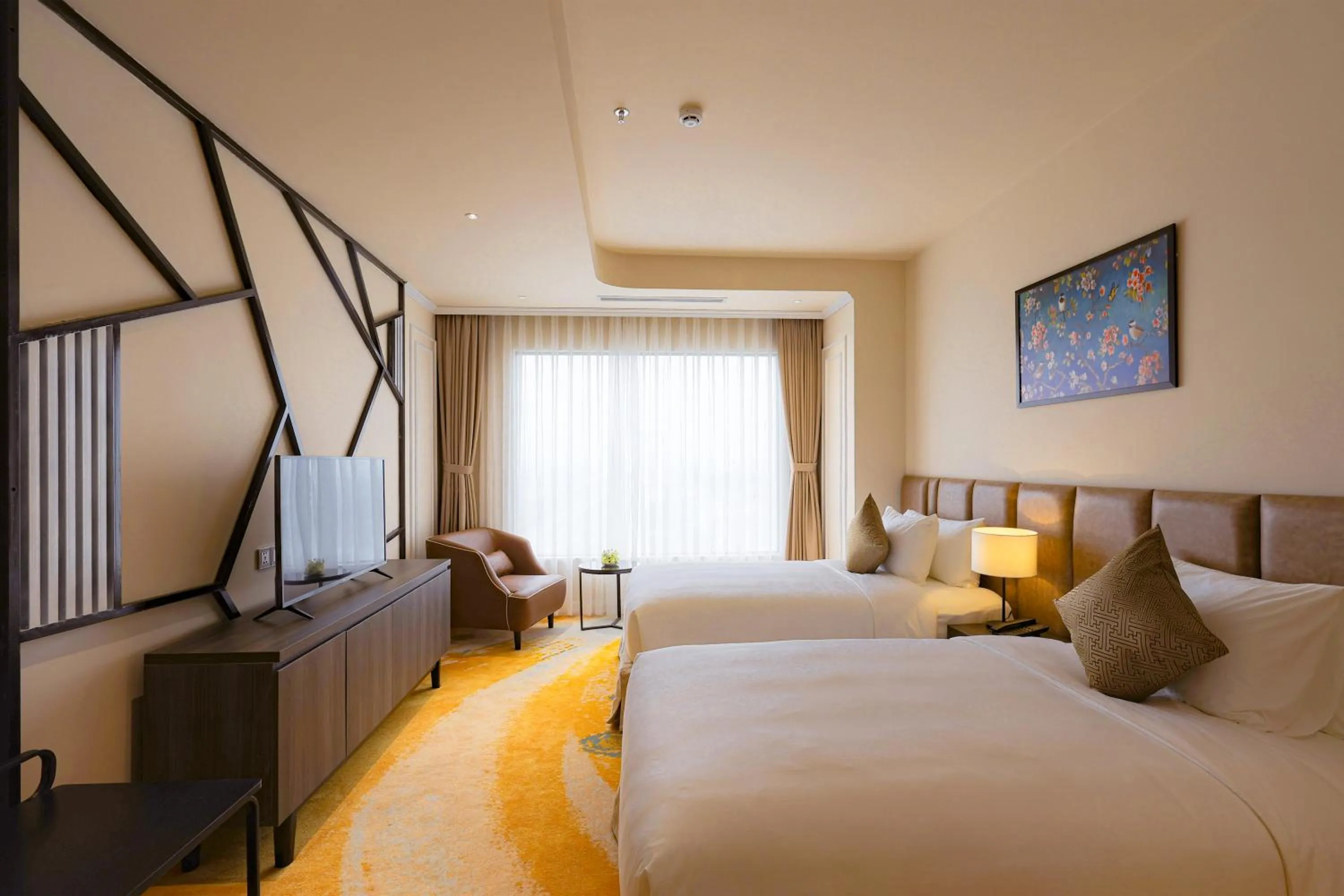 TV and multimedia, Bed in La Vela Hue Hotel