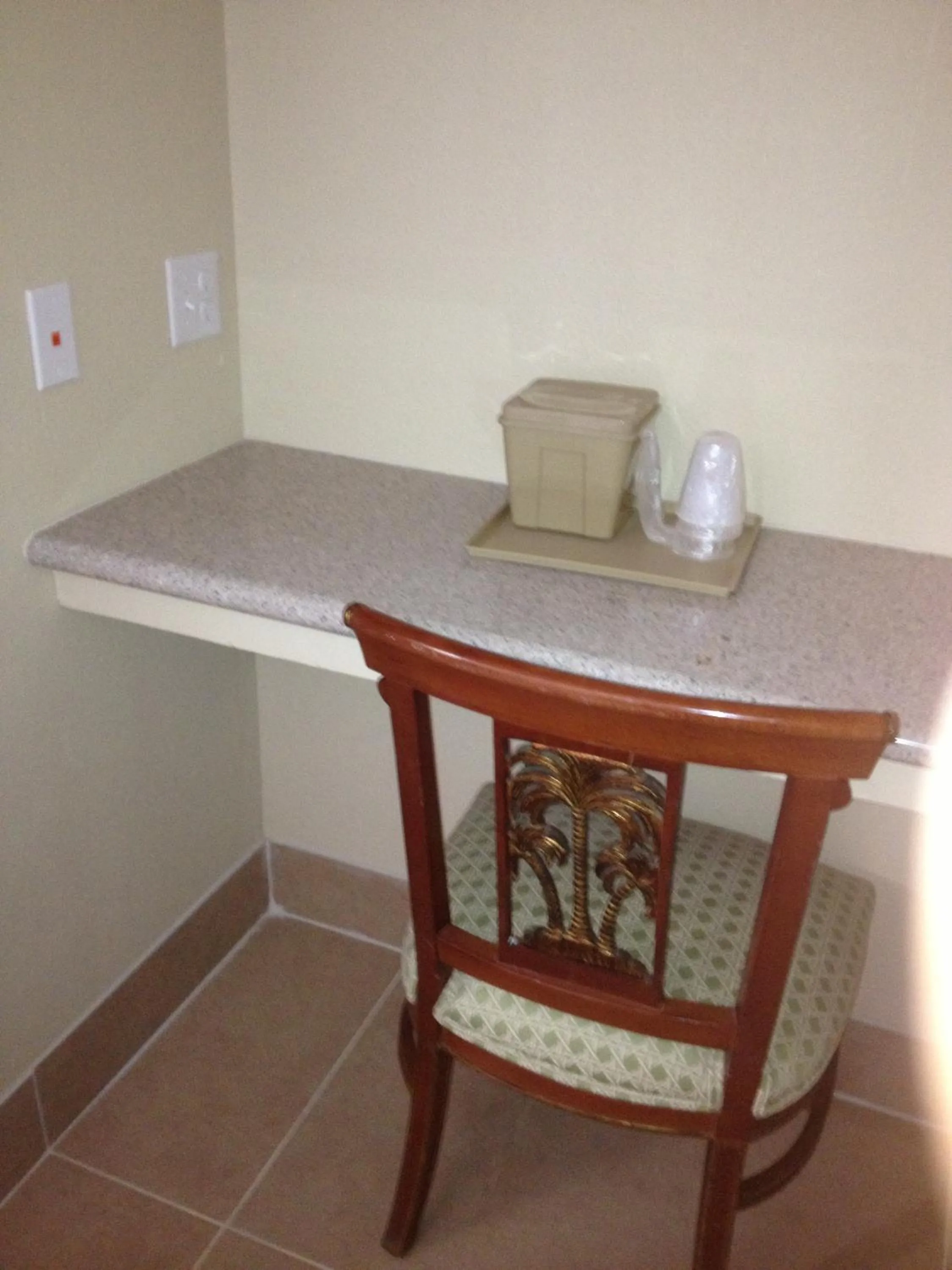 Seating area in Executive Inn Snyder