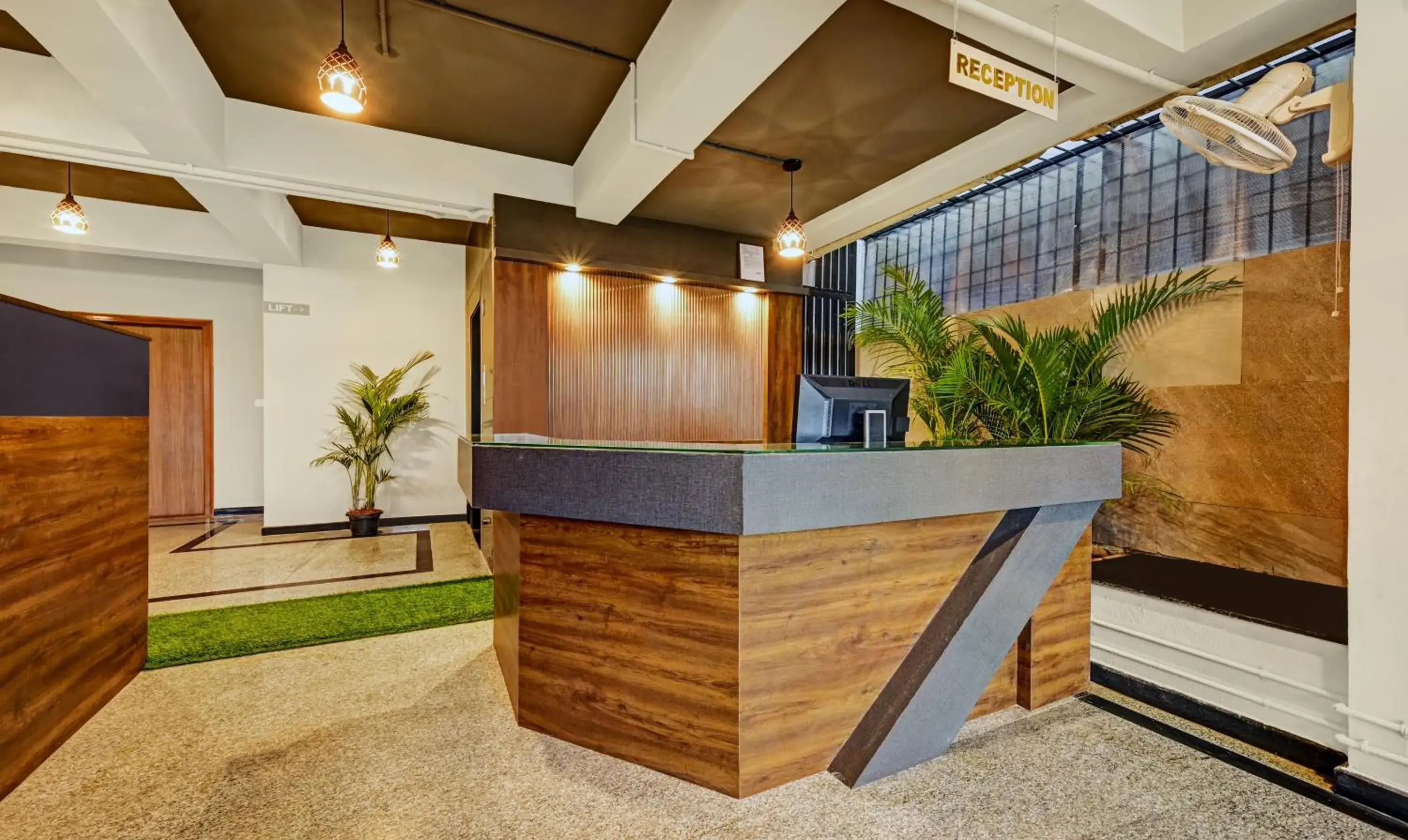 Lobby or reception in Treebo Worldtree Manyata Thanisandra Lobby or reception in Treebo Worldtree Manyata Thanisandra