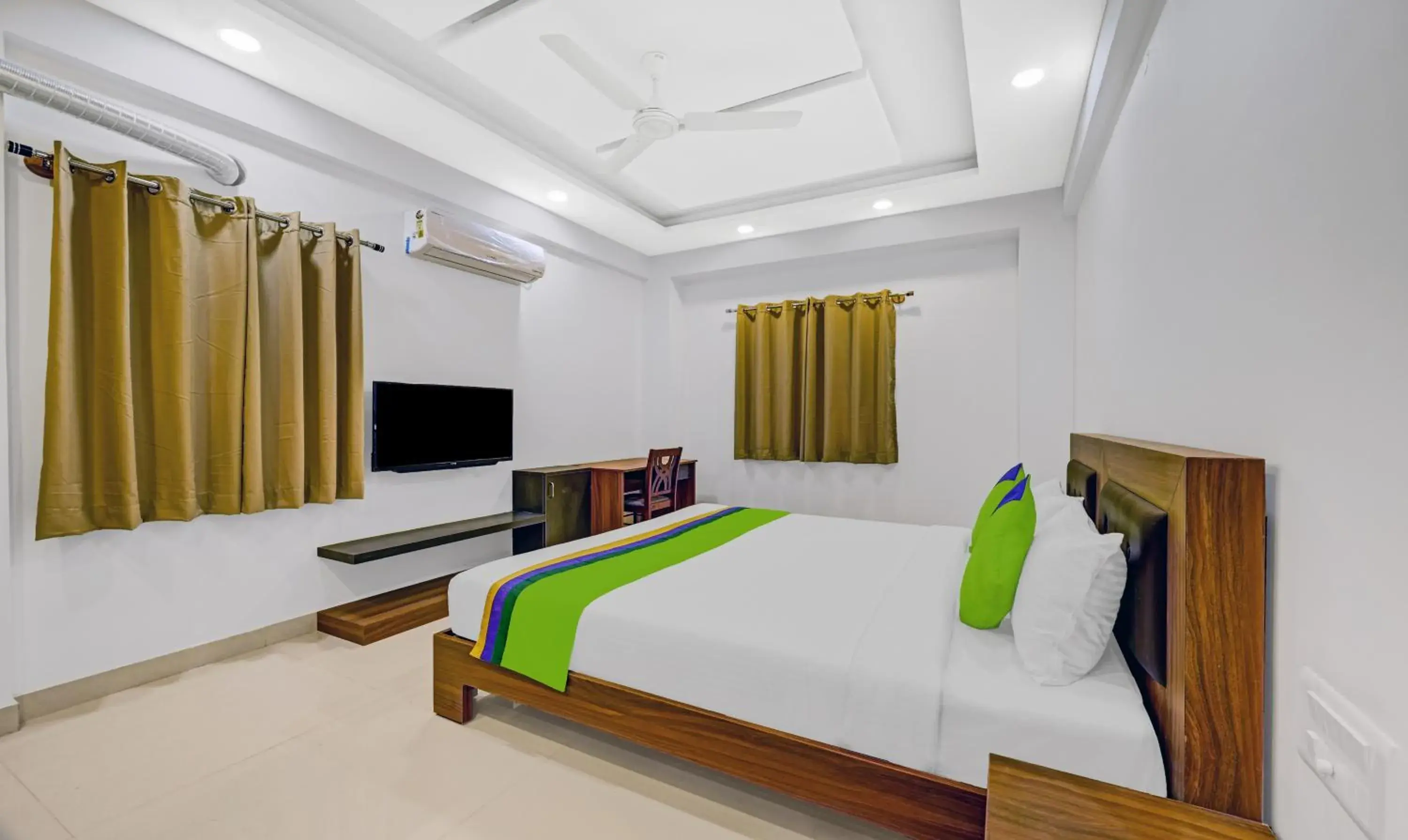 Bedroom, Bed in Treebo Worldtree Manyata Thanisandra Bedroom, Bed in Treebo Worldtree Manyata Thanisandra