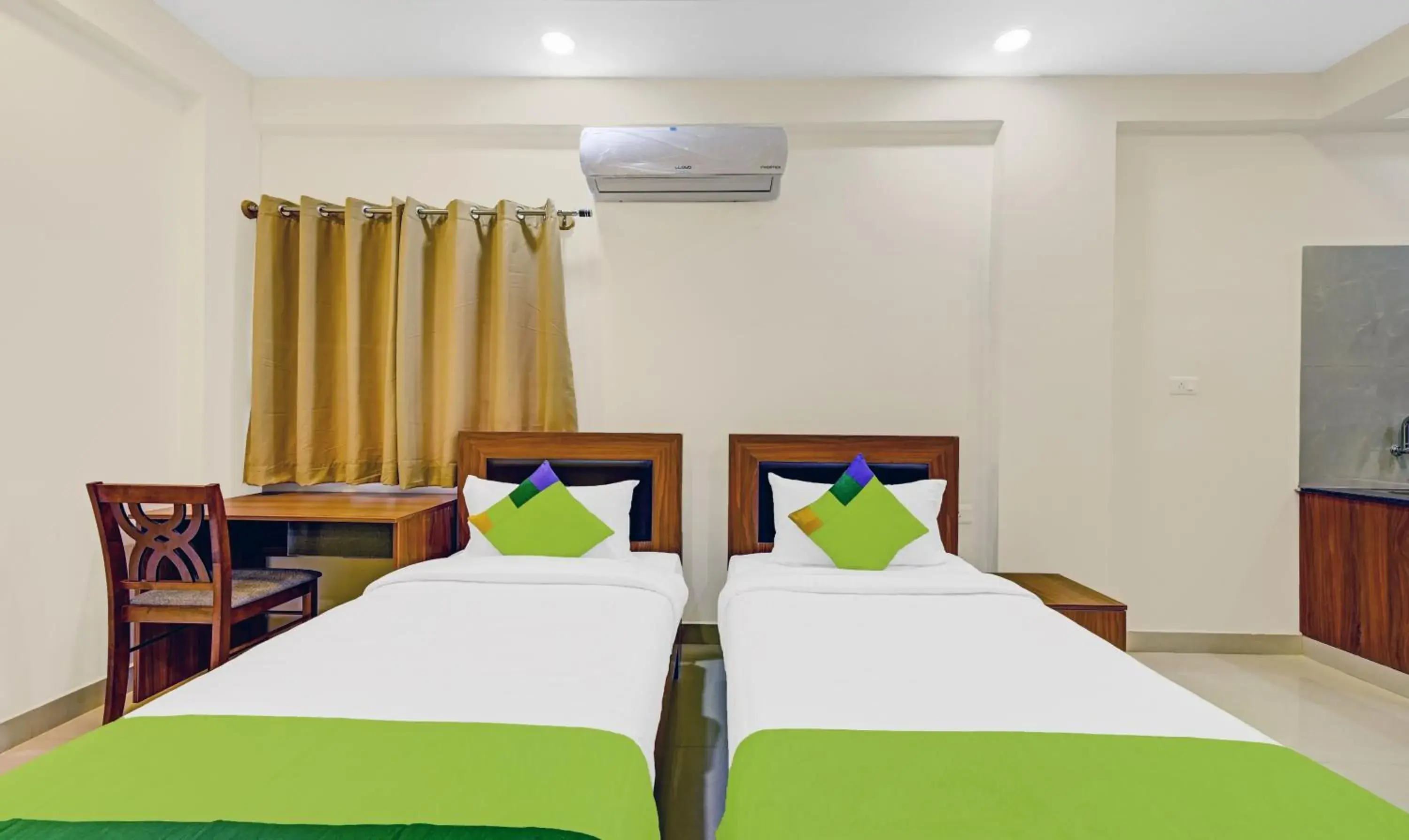 Bedroom, Bed in Treebo Worldtree Manyata Thanisandra Bedroom, Bed in Treebo Worldtree Manyata Thanisandra