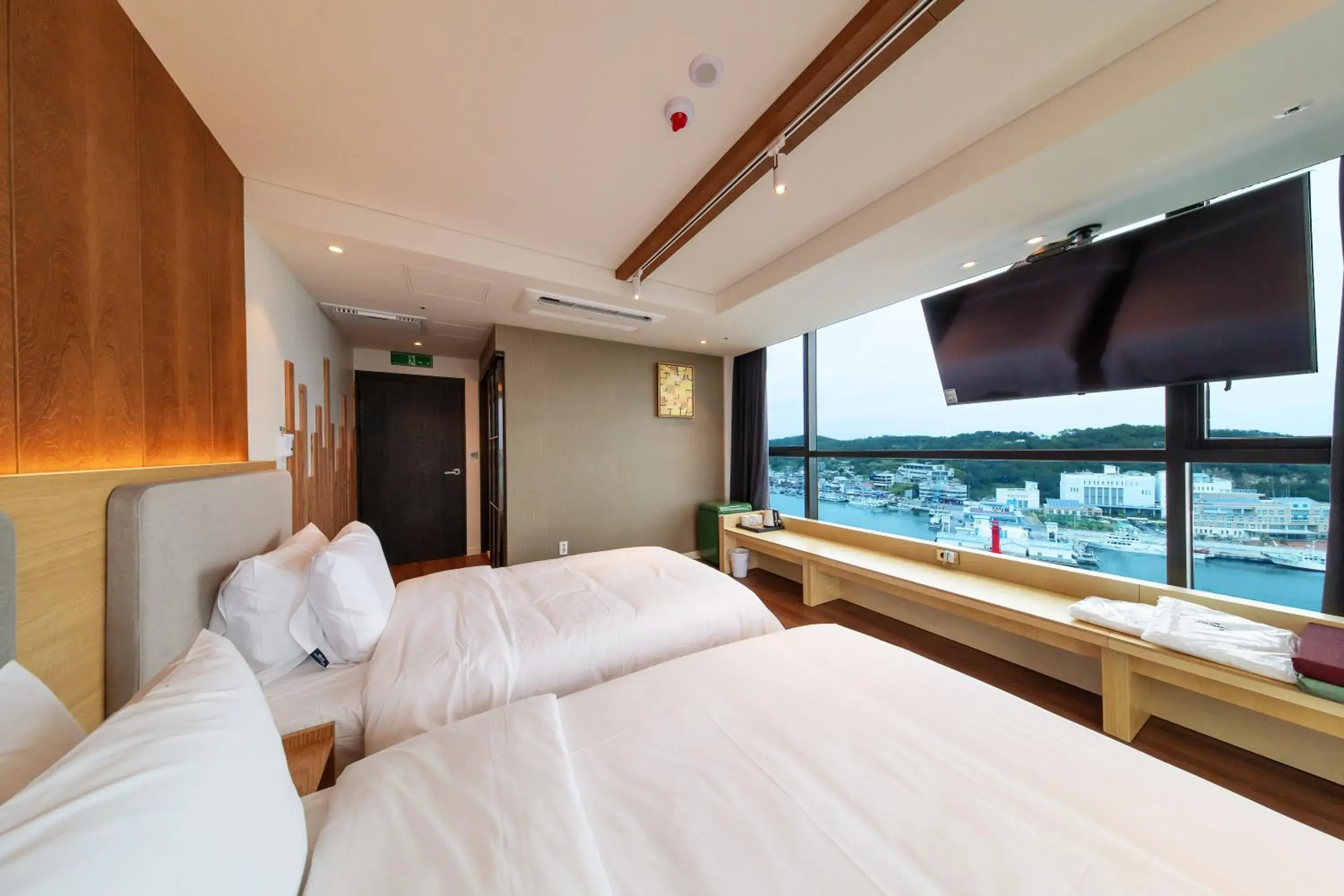 Bed in The Club Hotel Gijang Yeonhwari Bed in The Club Hotel Gijang Yeonhwari