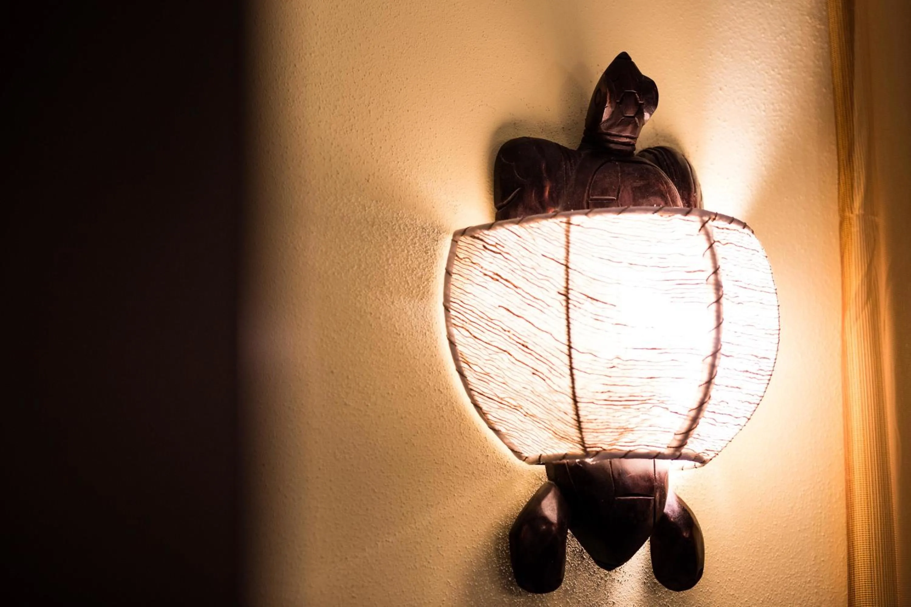 Decorative detail in World Village Apartments