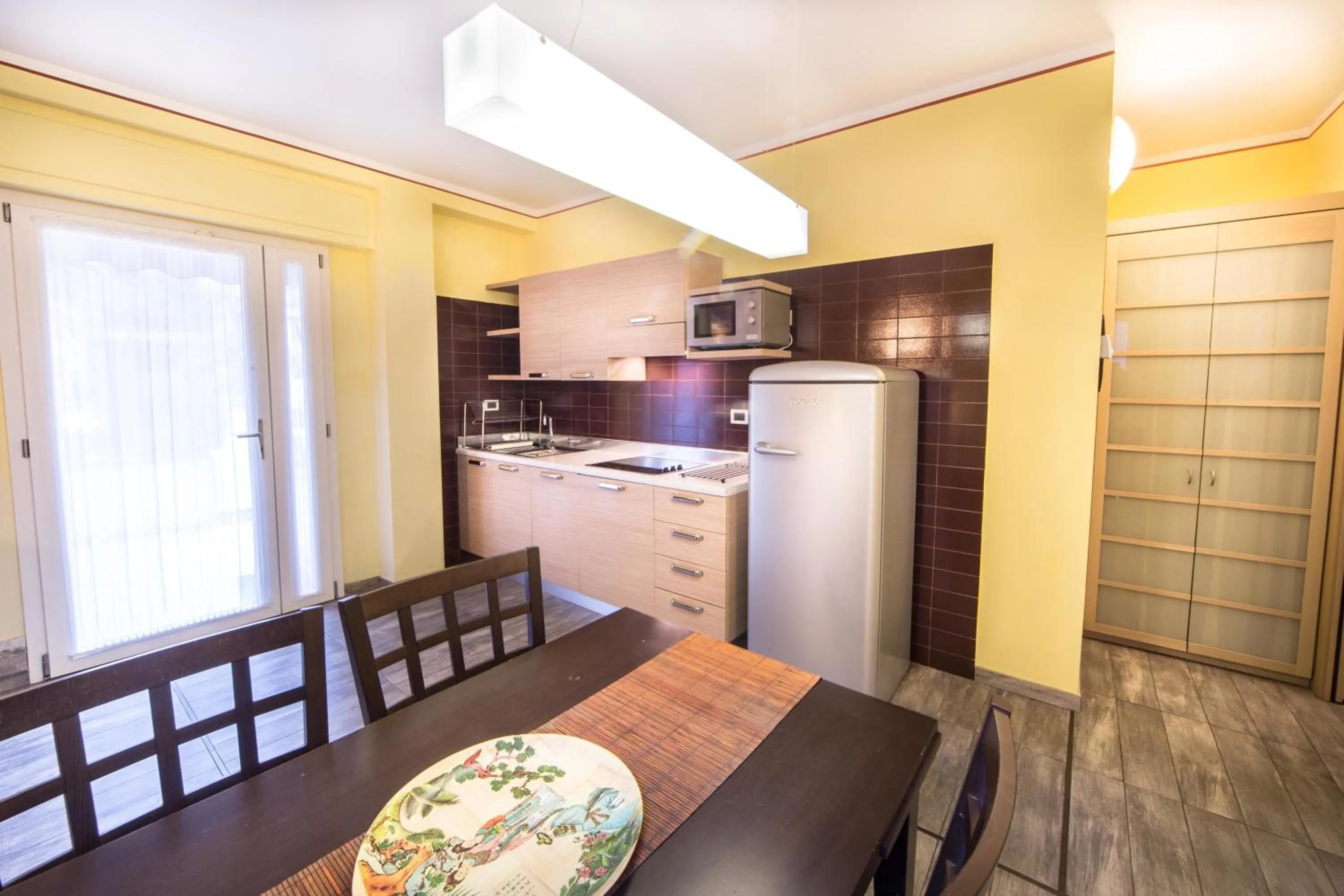 Living room in World Village Apartments