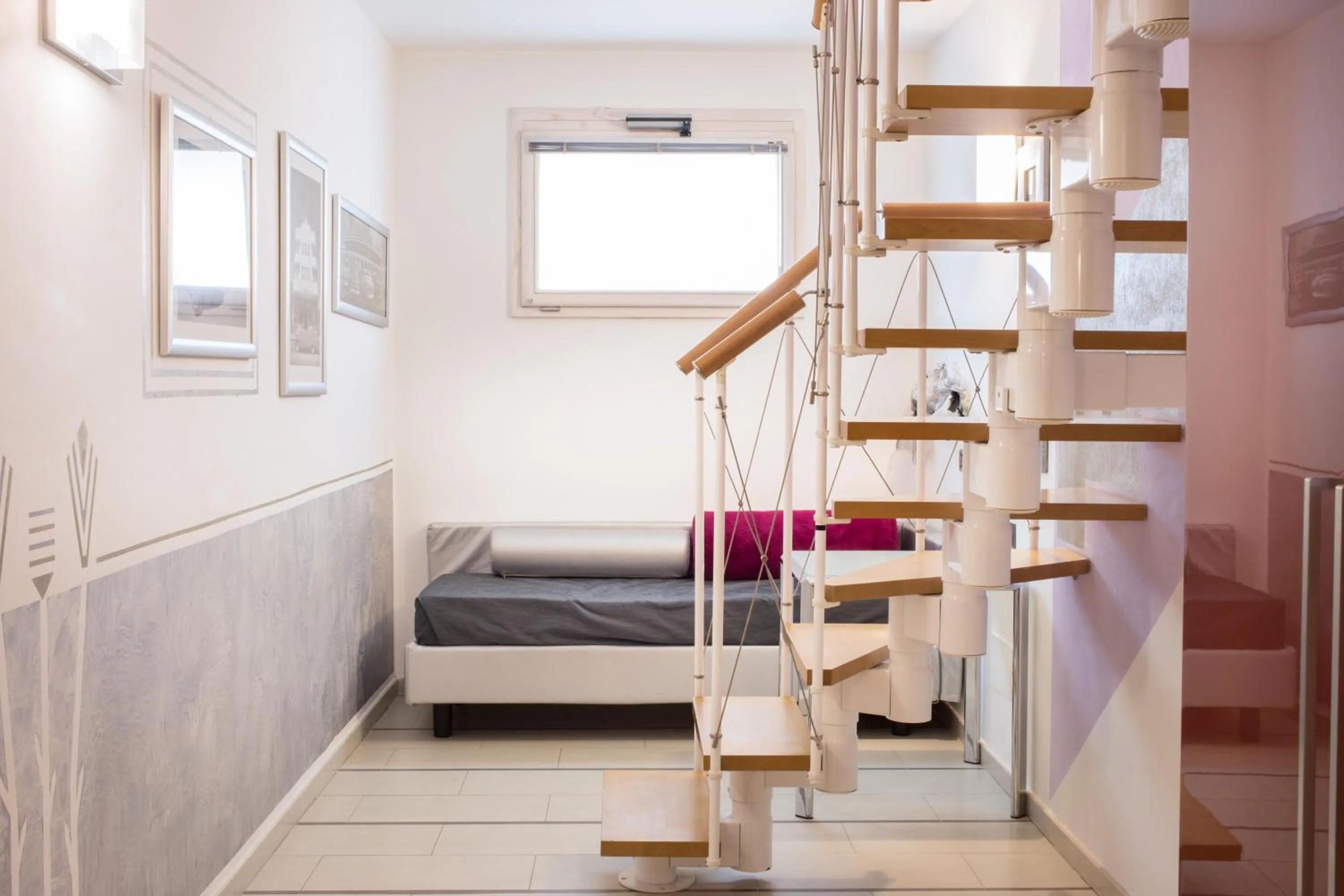 Decorative detail, Bed in World Village Apartments