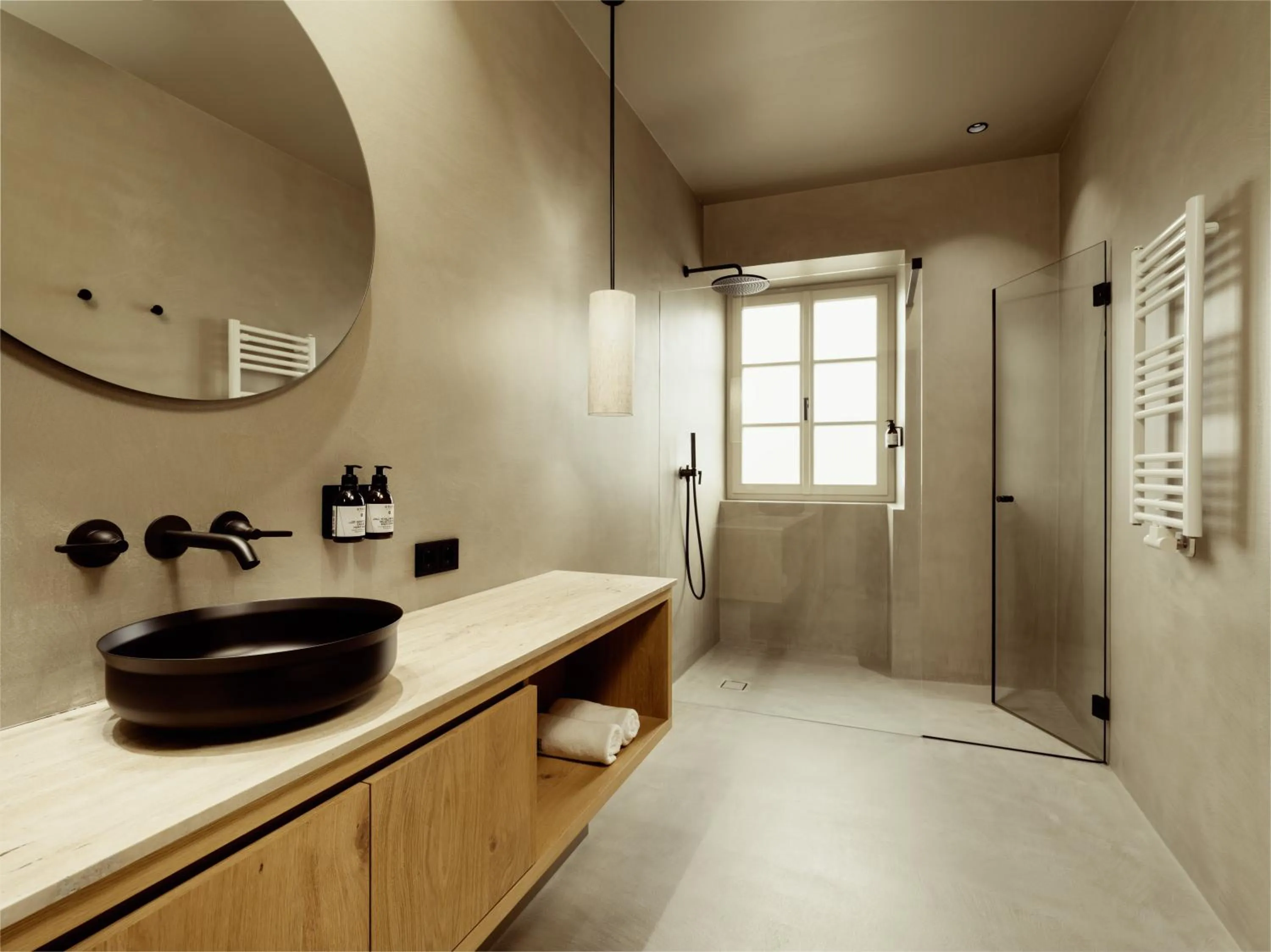 Shower in ADLER Historic Guesthouse