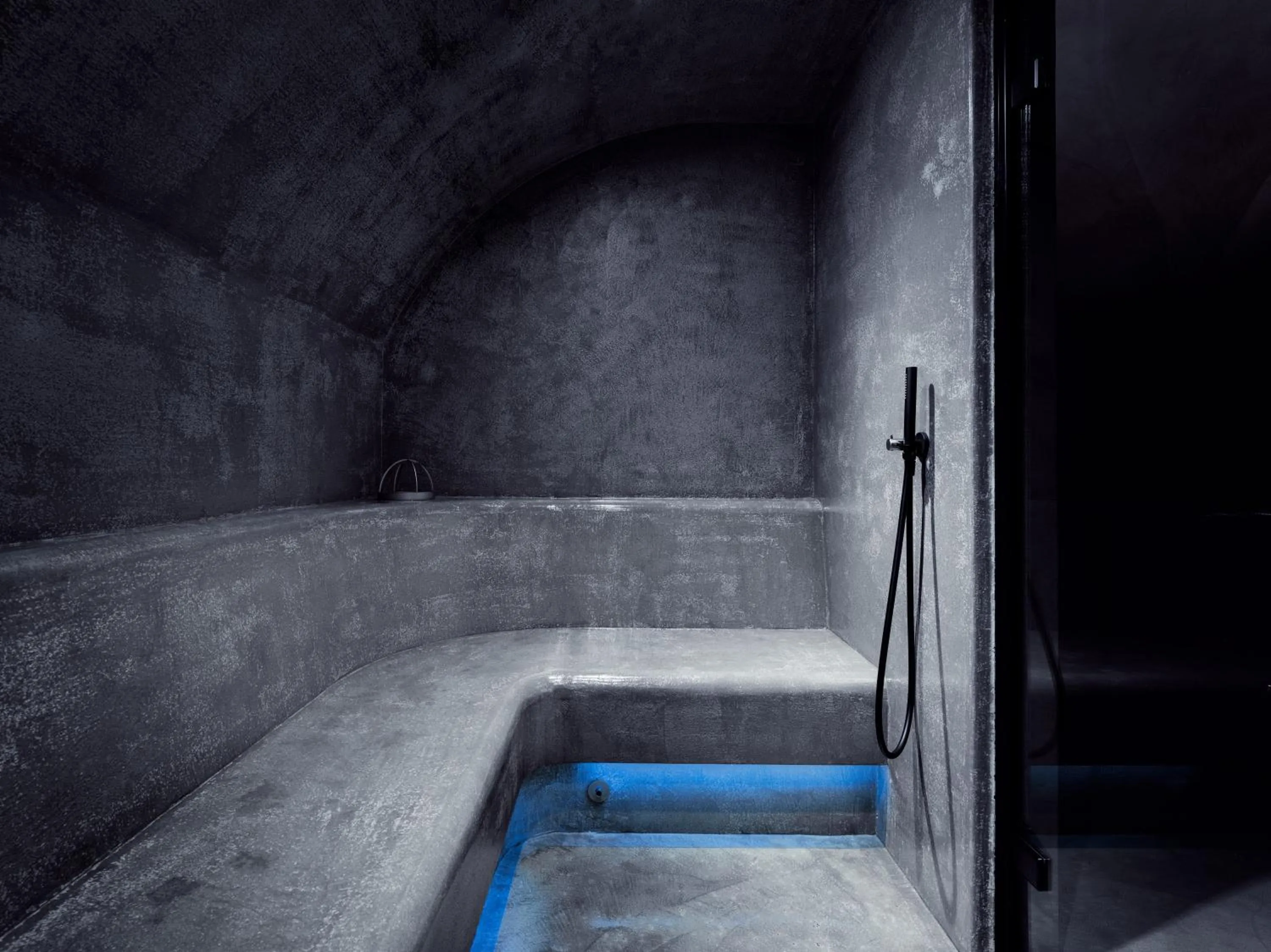 Steam room in ADLER Historic Guesthouse