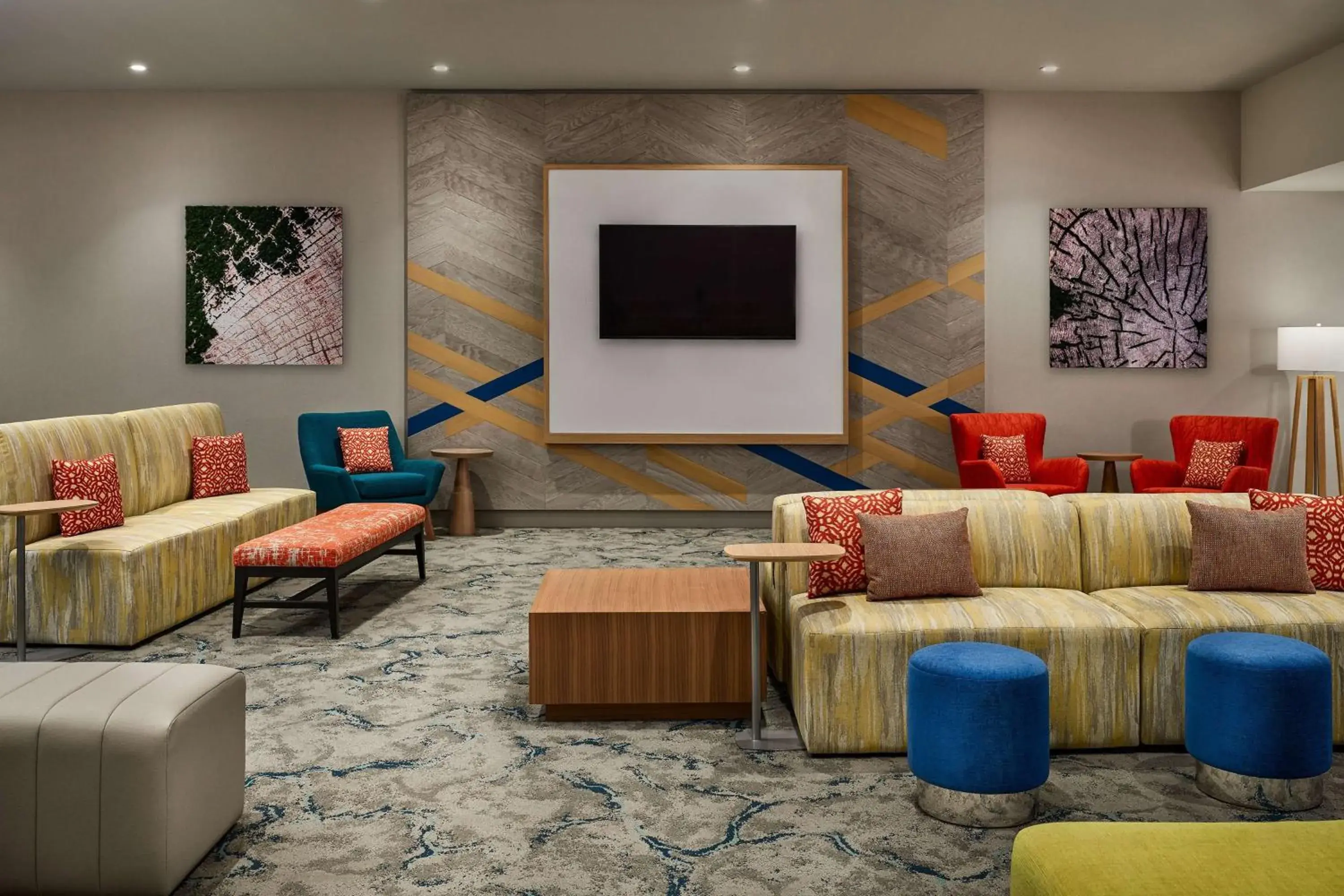 Lobby or reception in Hilton Garden Inn Tewksbury Andover Lobby or reception in Hilton Garden Inn Tewksbury Andover