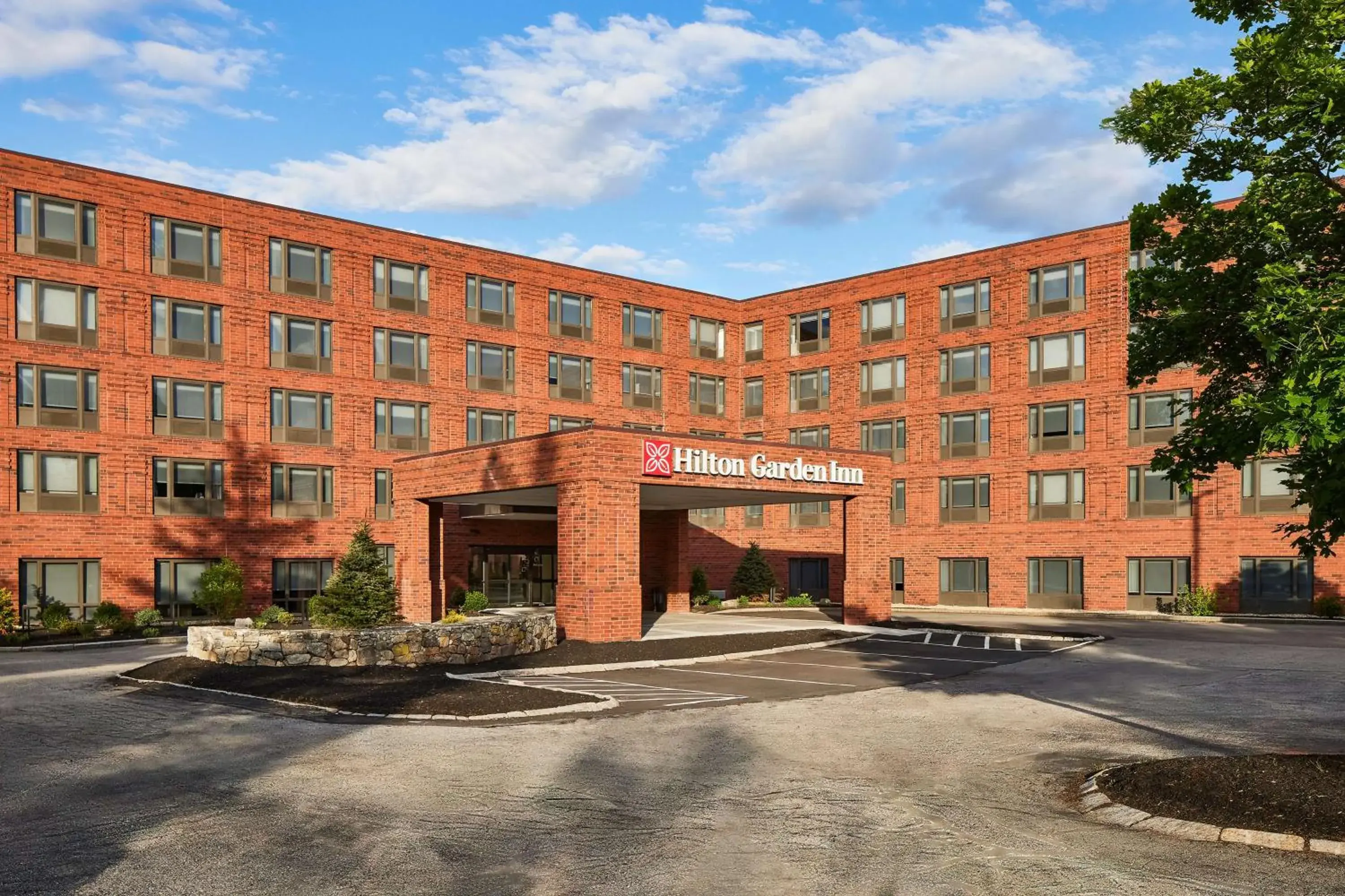 Property building in Hilton Garden Inn Tewksbury Andover Property building in Hilton Garden Inn Tewksbury Andover