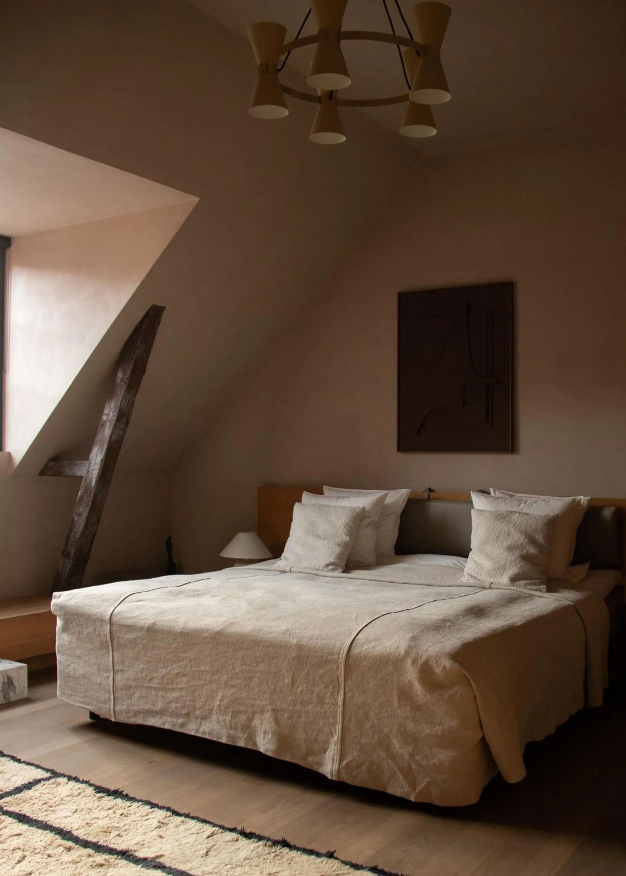 Bed in Audo Boutique Hotel