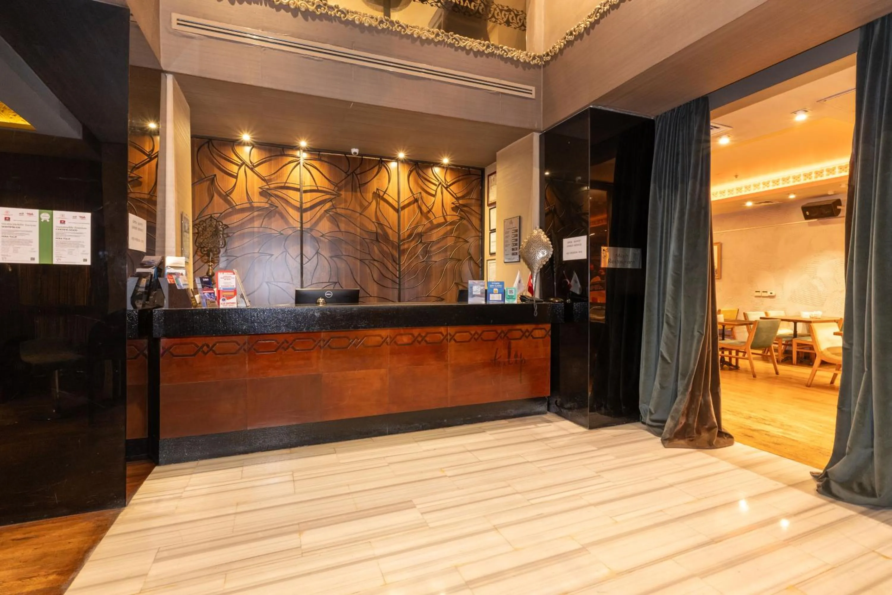 Lobby or reception in Pera Tulip Hotel & Spa