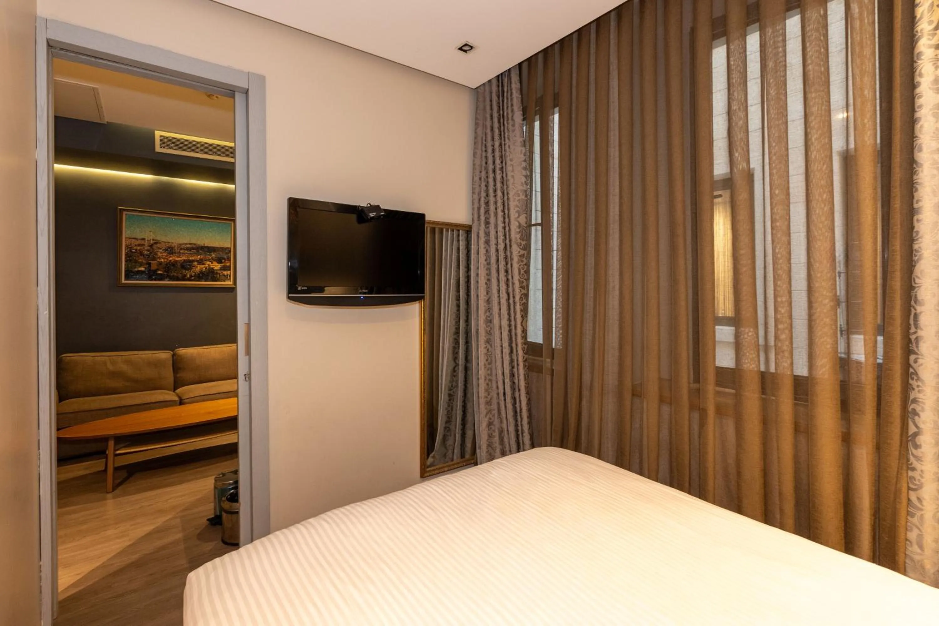 Photo of the whole room, Bed in Pera Tulip Hotel & Spa