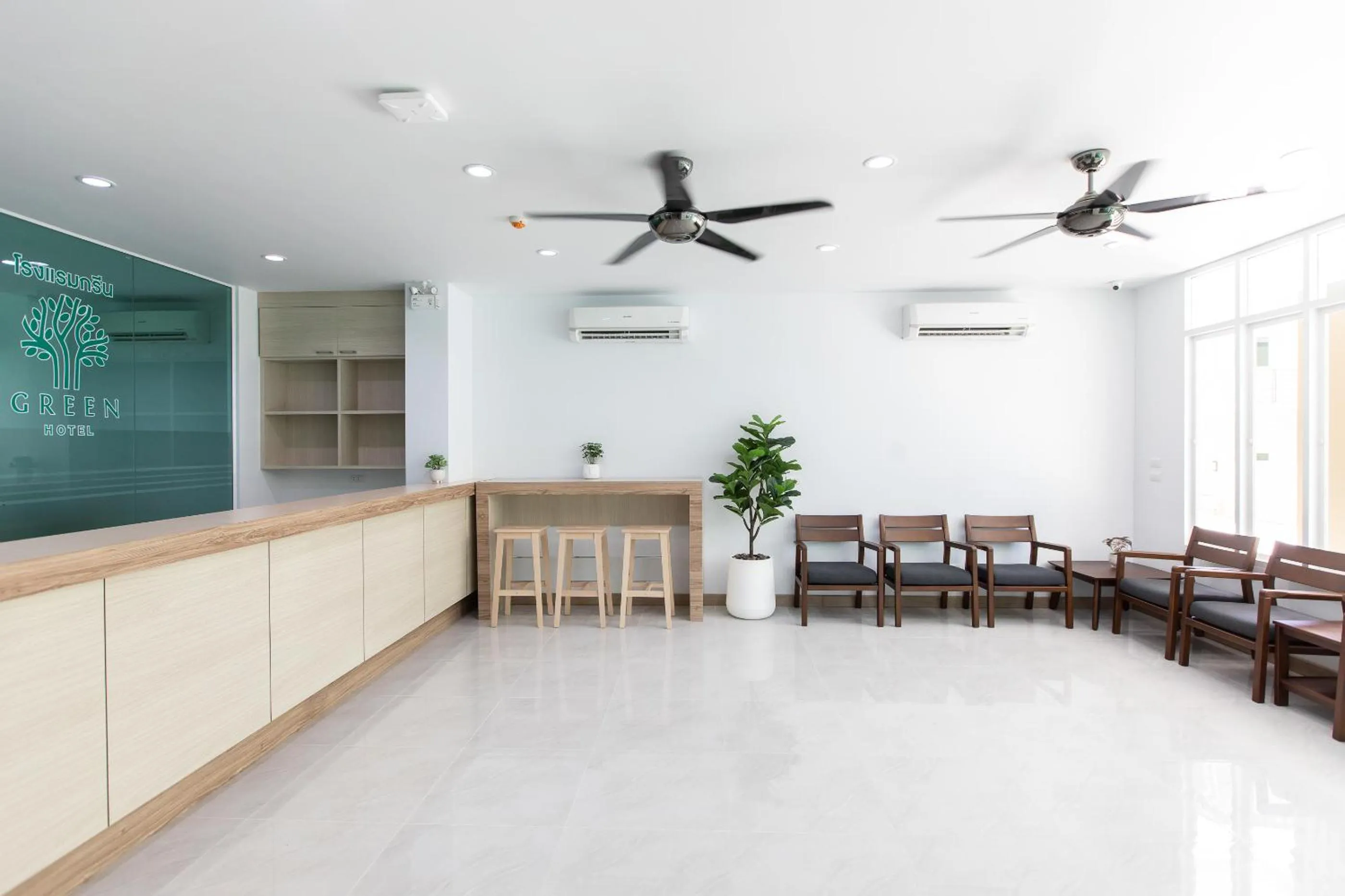 Lobby or reception in Green Hotel Phuket