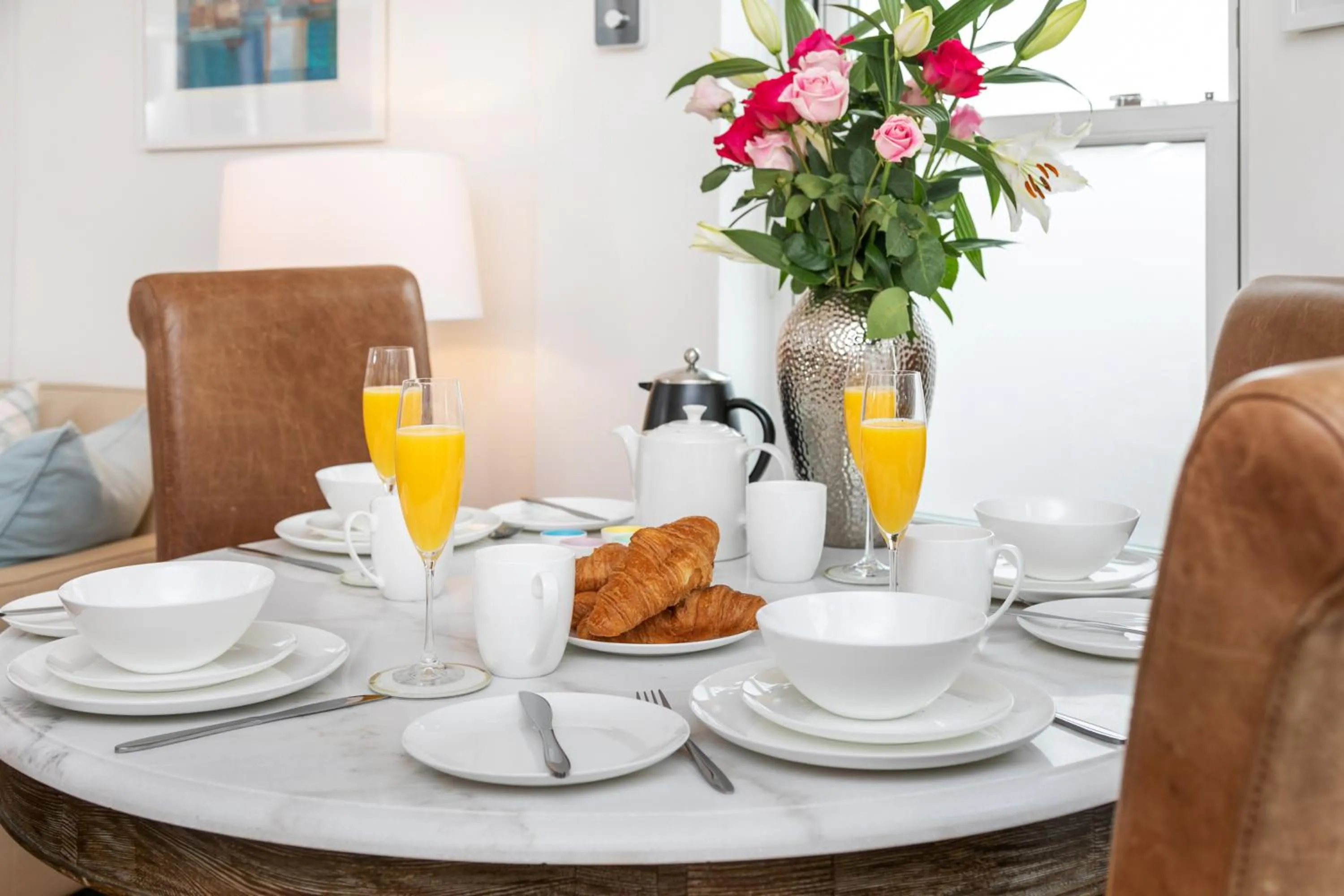 Dining area in The Nestle House
