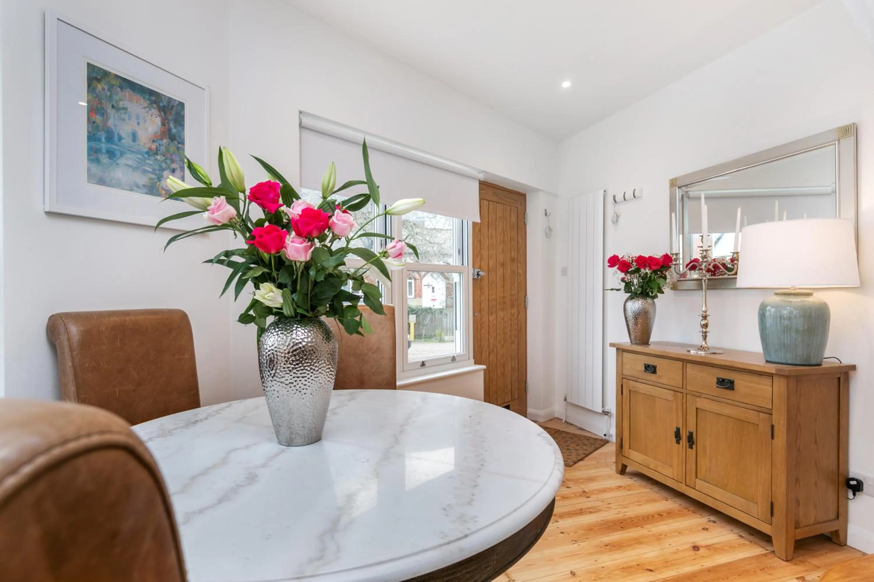 Dining area in The Nestle House