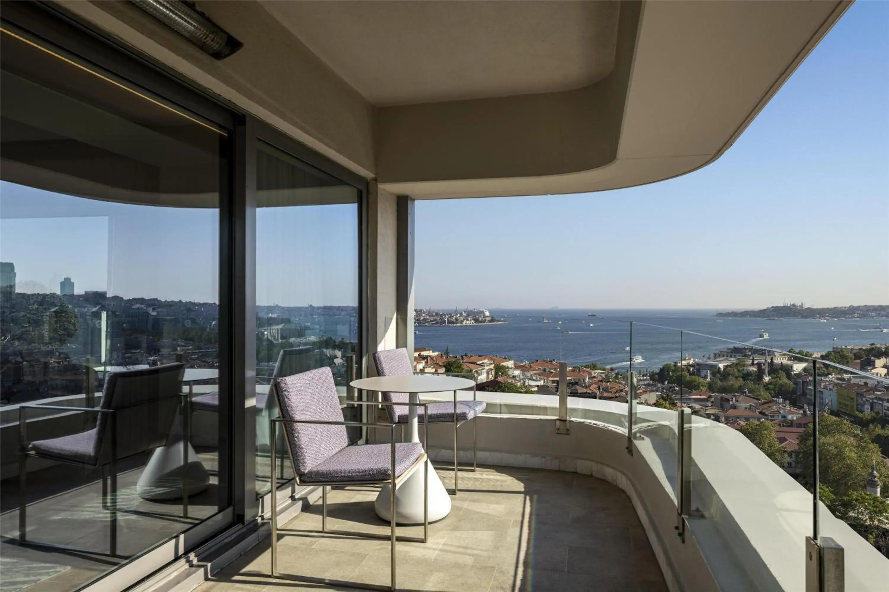 View (from property/room) in Conrad Istanbul Bosphorus View (from property/room) in Conrad Istanbul Bosphorus