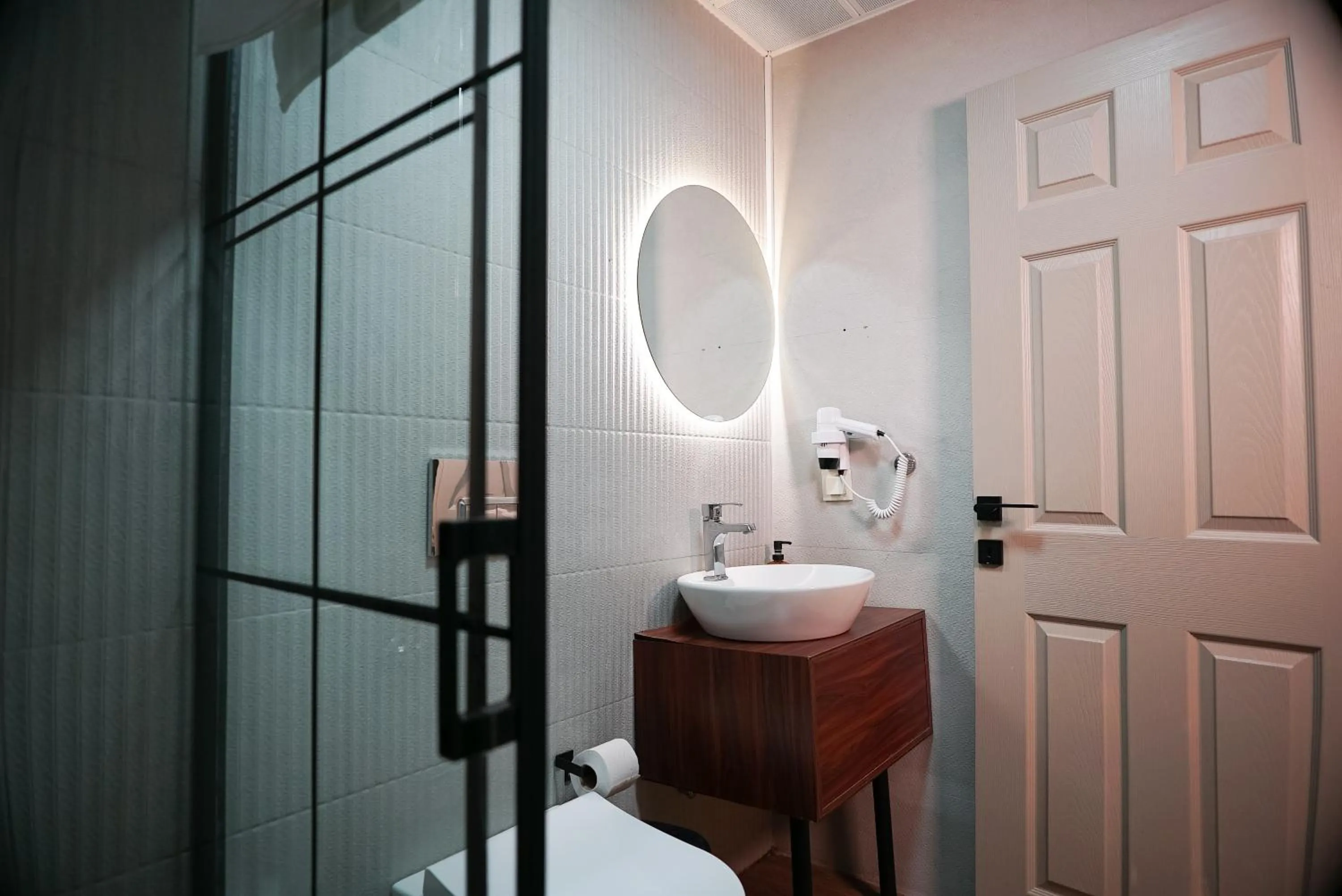 Toilet in Casa Maria Hotel