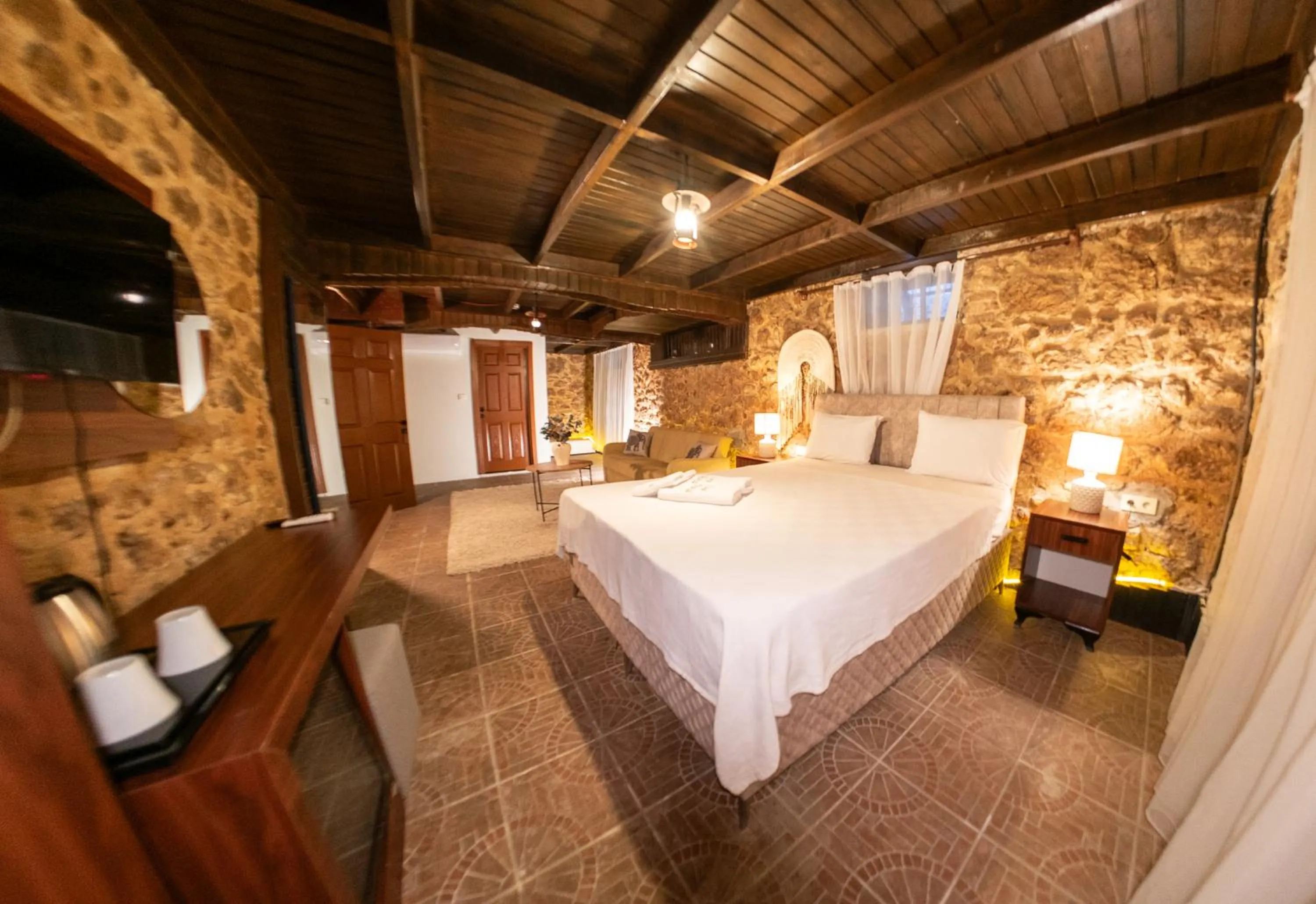 Photo of the whole room, Bed in Casa Maria Hotel