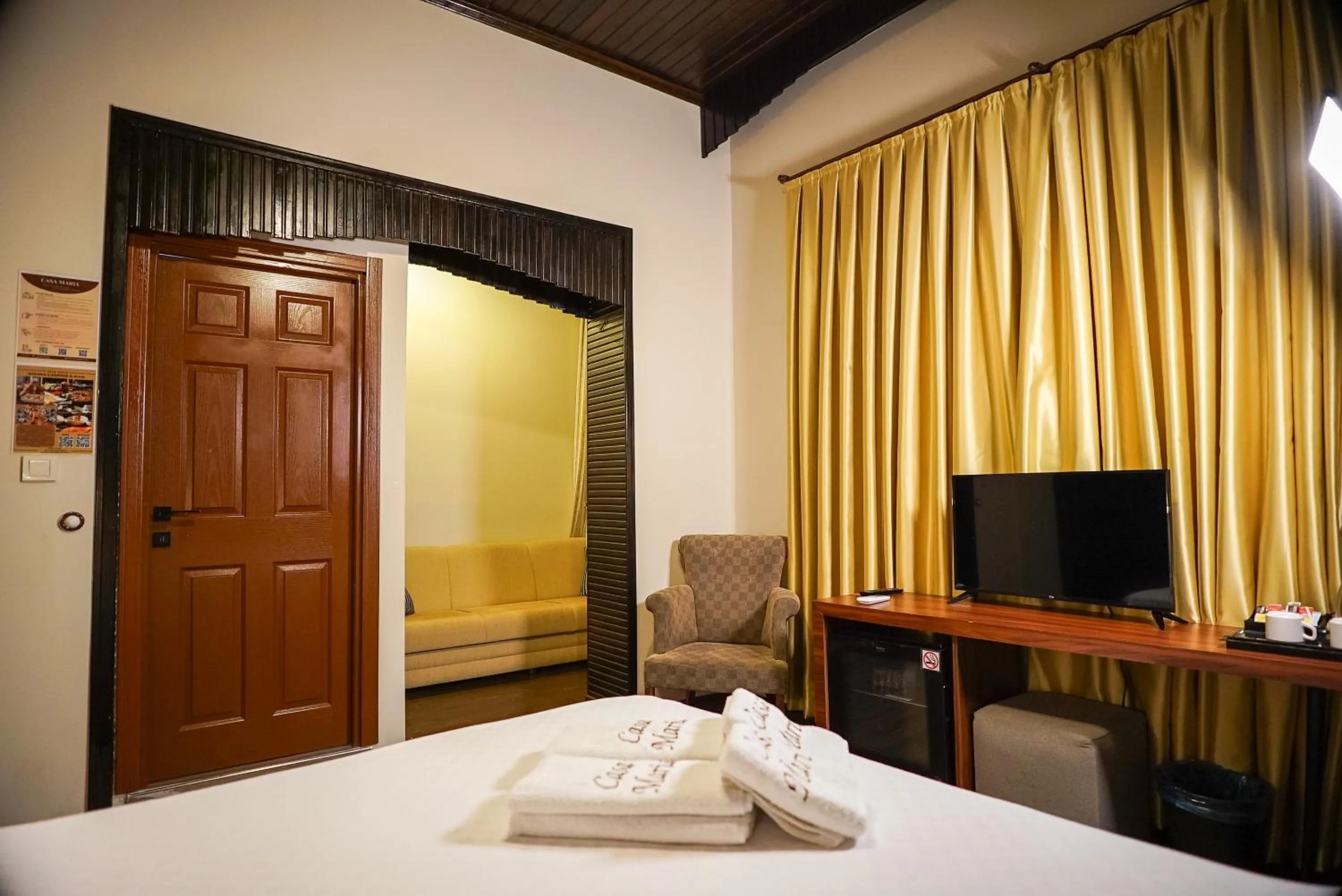 TV and multimedia, Bed in Casa Maria Hotel