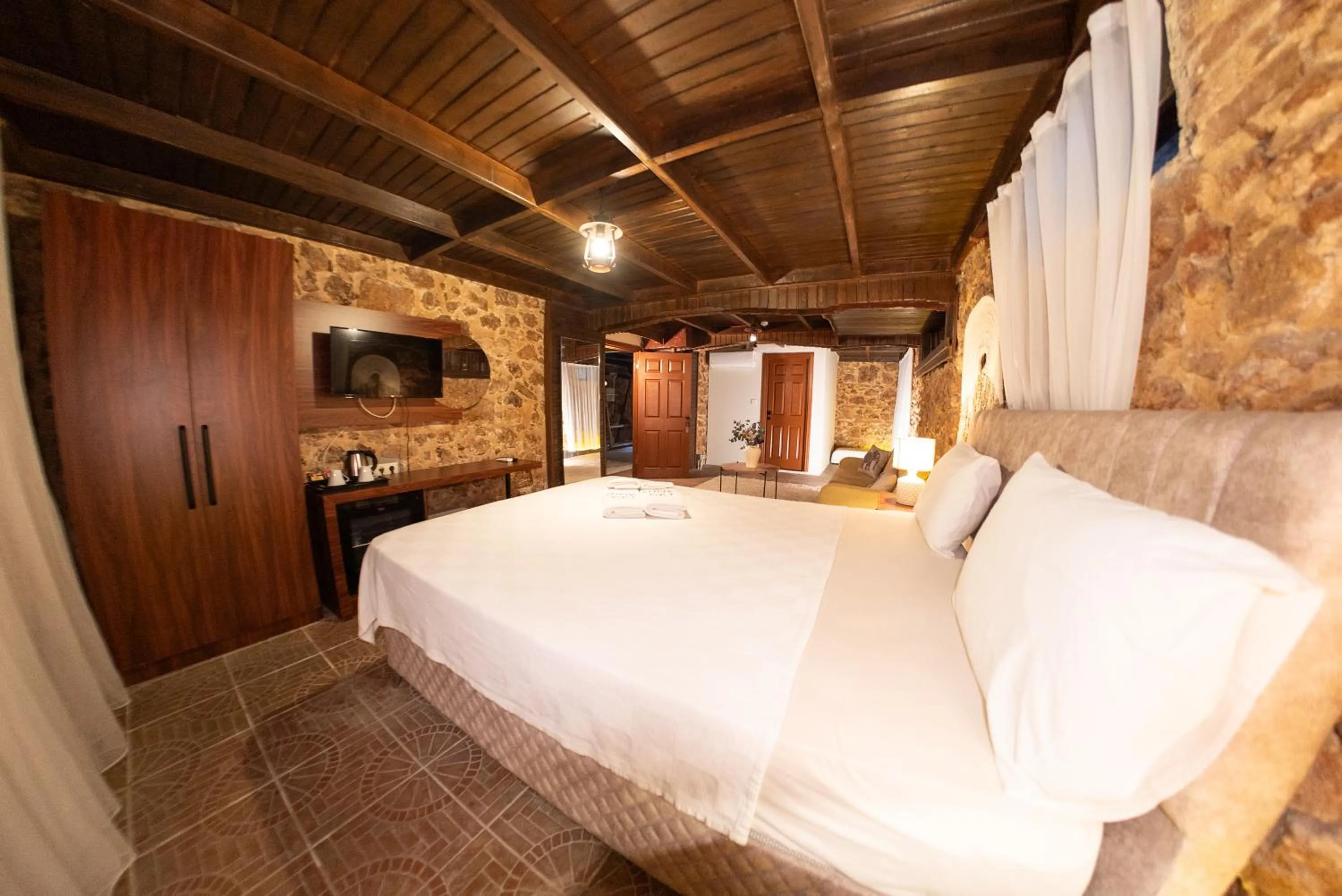 Photo of the whole room, Bed in Casa Maria Hotel