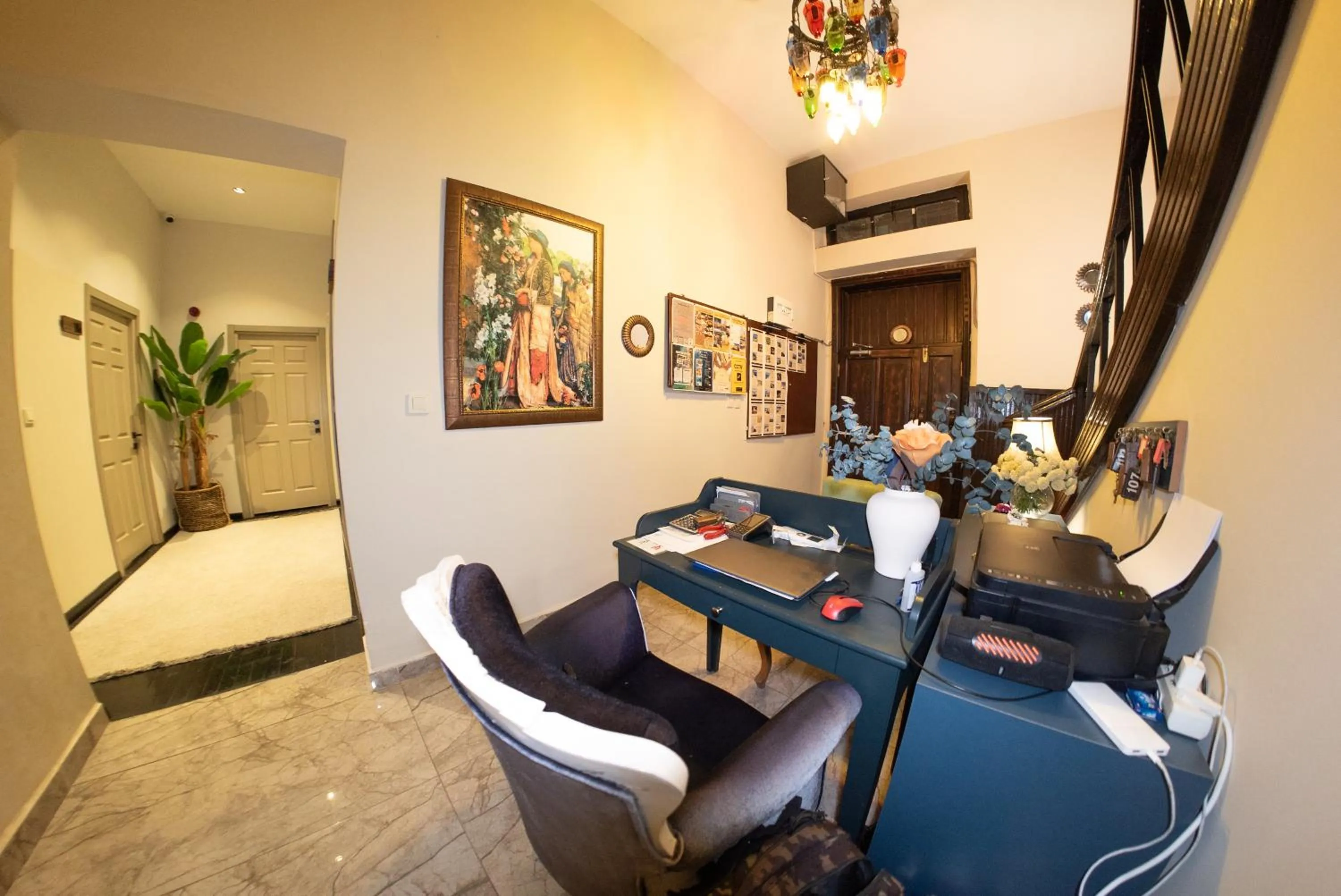 Lobby or reception in Casa Maria Hotel