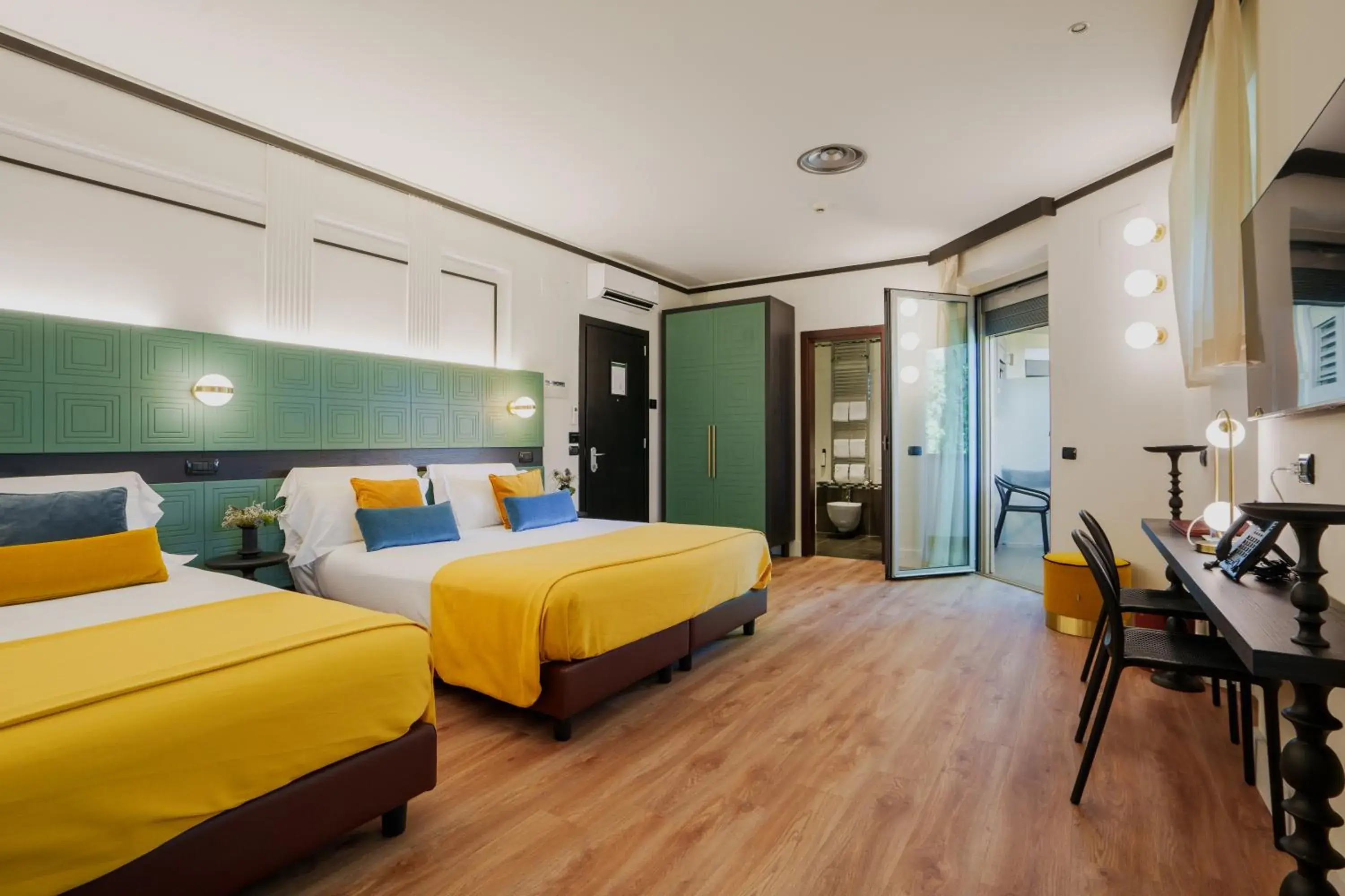 Bedroom, Bed in JOIVY Together Florence Urban Resort Bedroom, Bed in JOIVY Together Florence Urban Resort