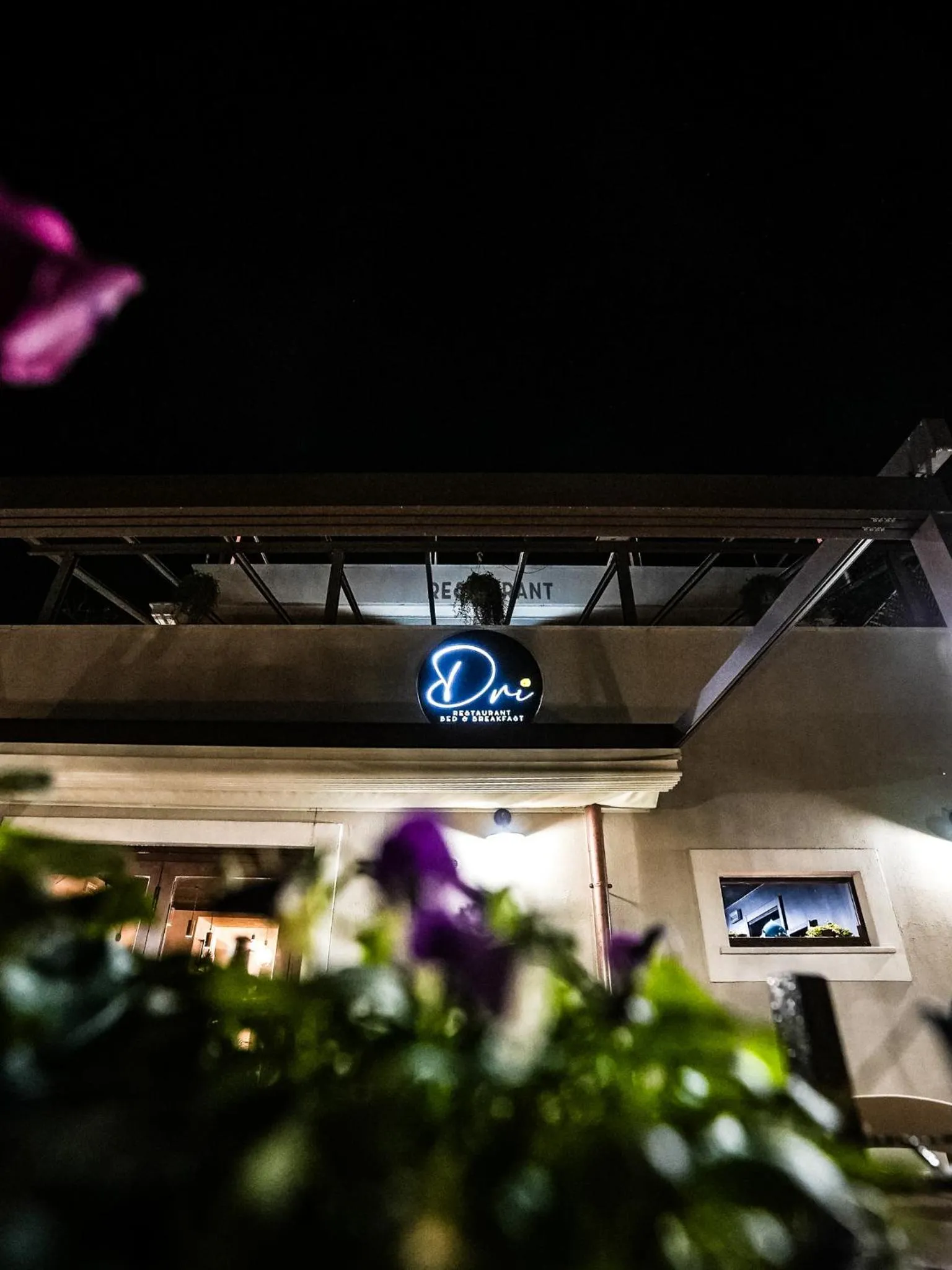 Patio in Drì bed & breakfast