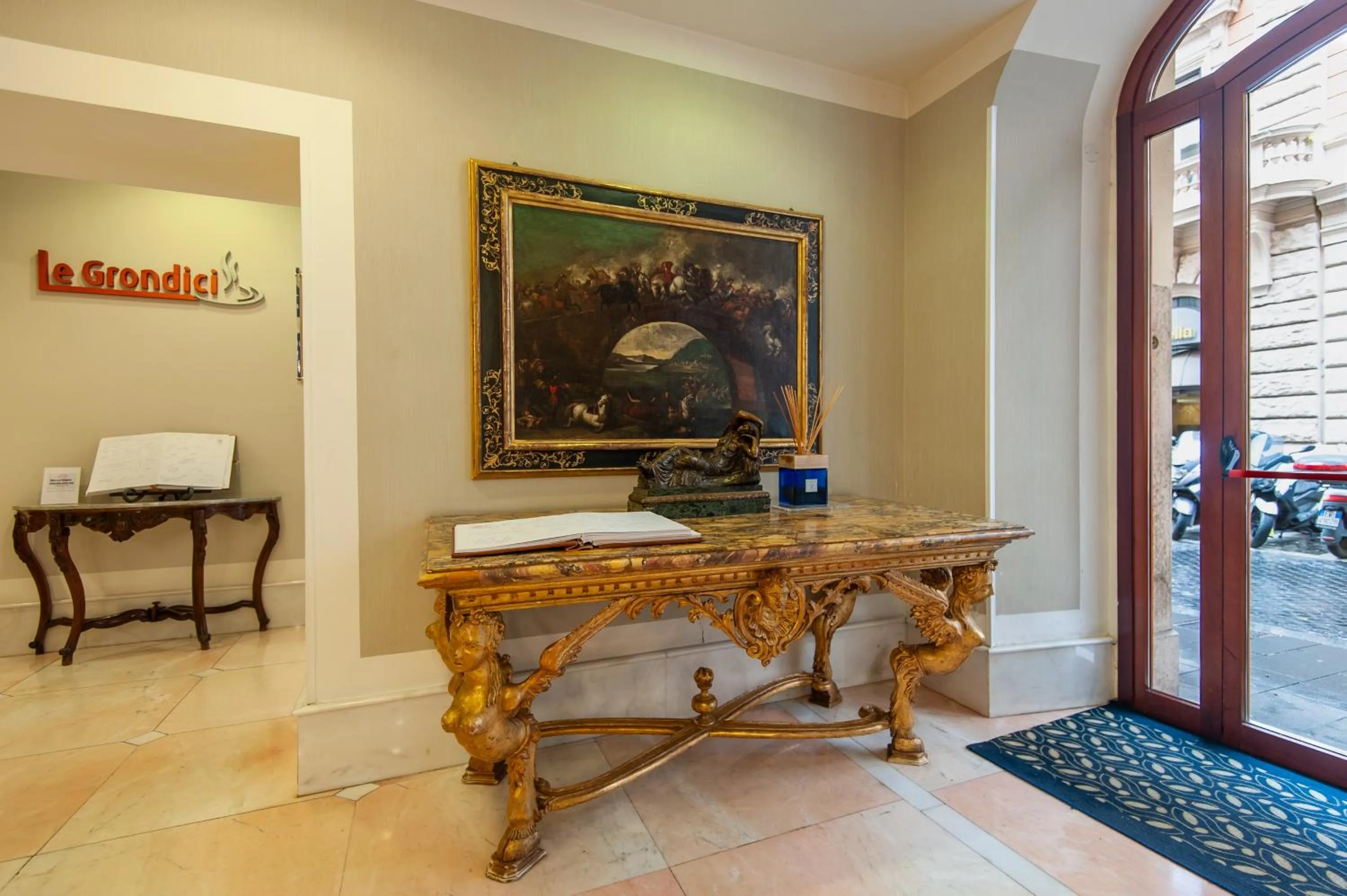 Lobby or reception in Hotel Delle Nazioni