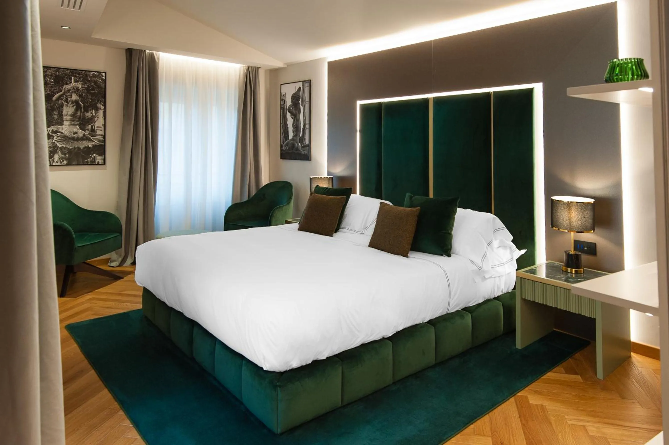 Bedroom, Bed in Hotel Delle Nazioni