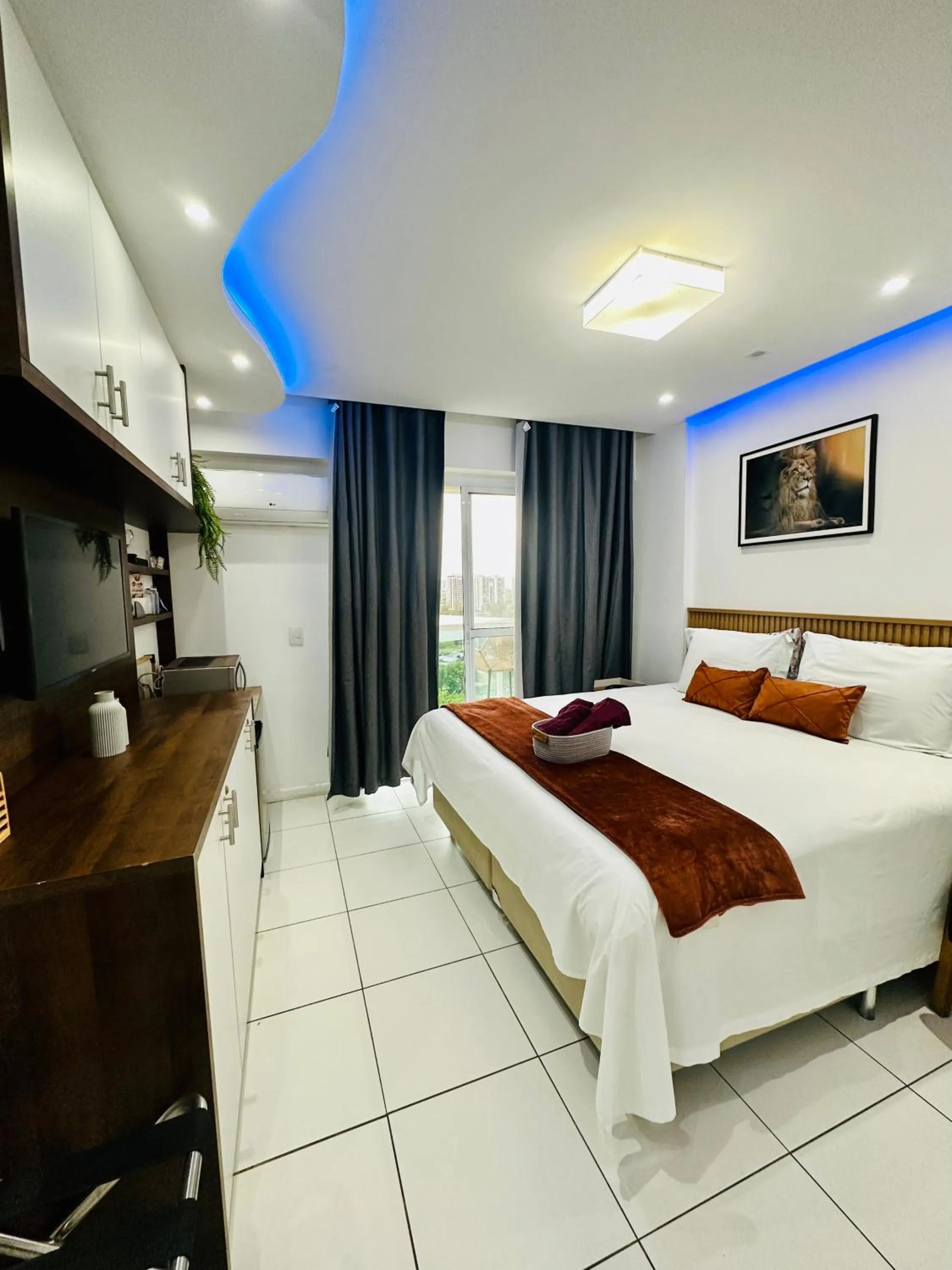 Bed in Flat Rio stay B