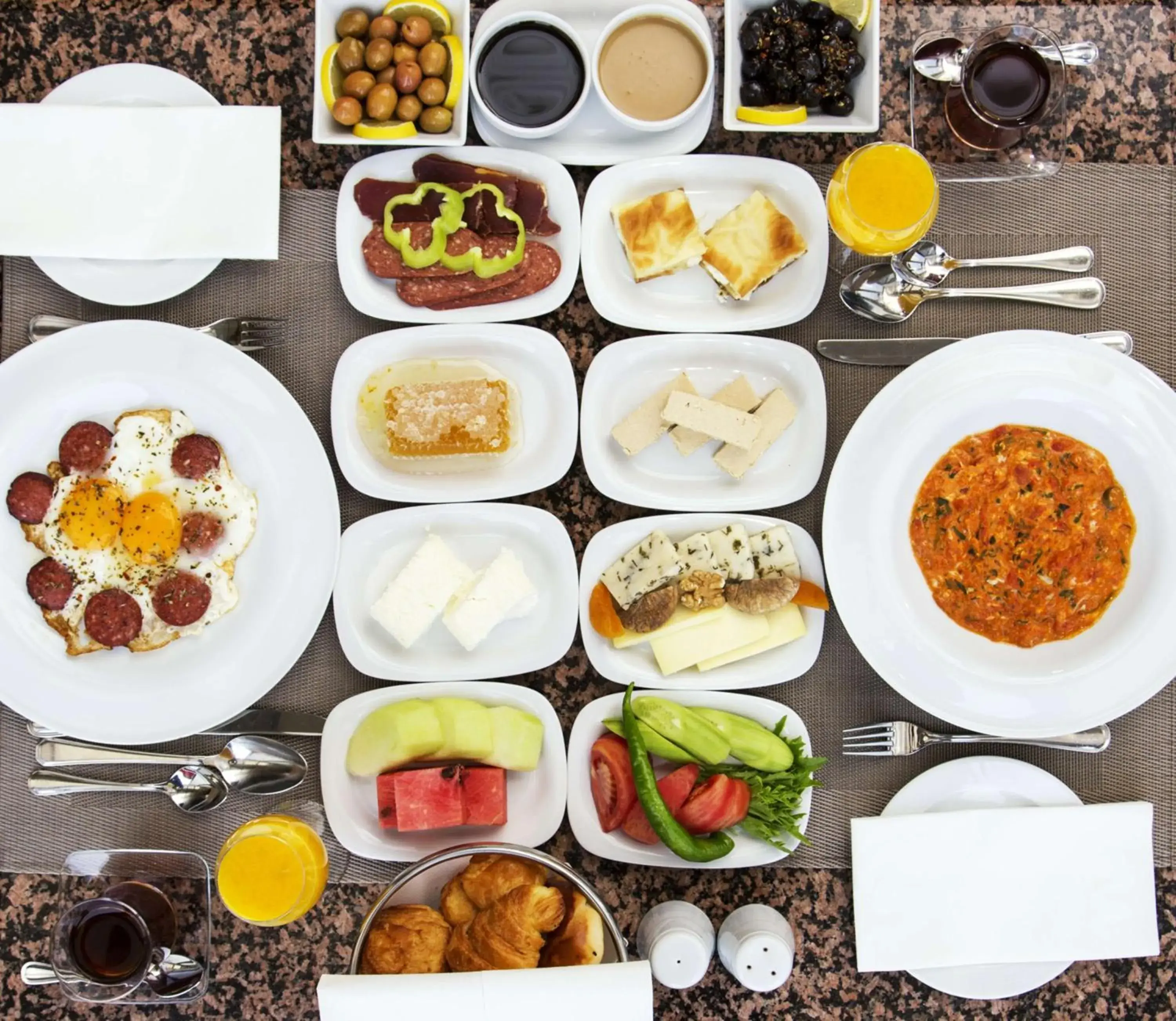 Breakfast in Hilton Istanbul Bosphorus Breakfast in Hilton Istanbul Bosphorus