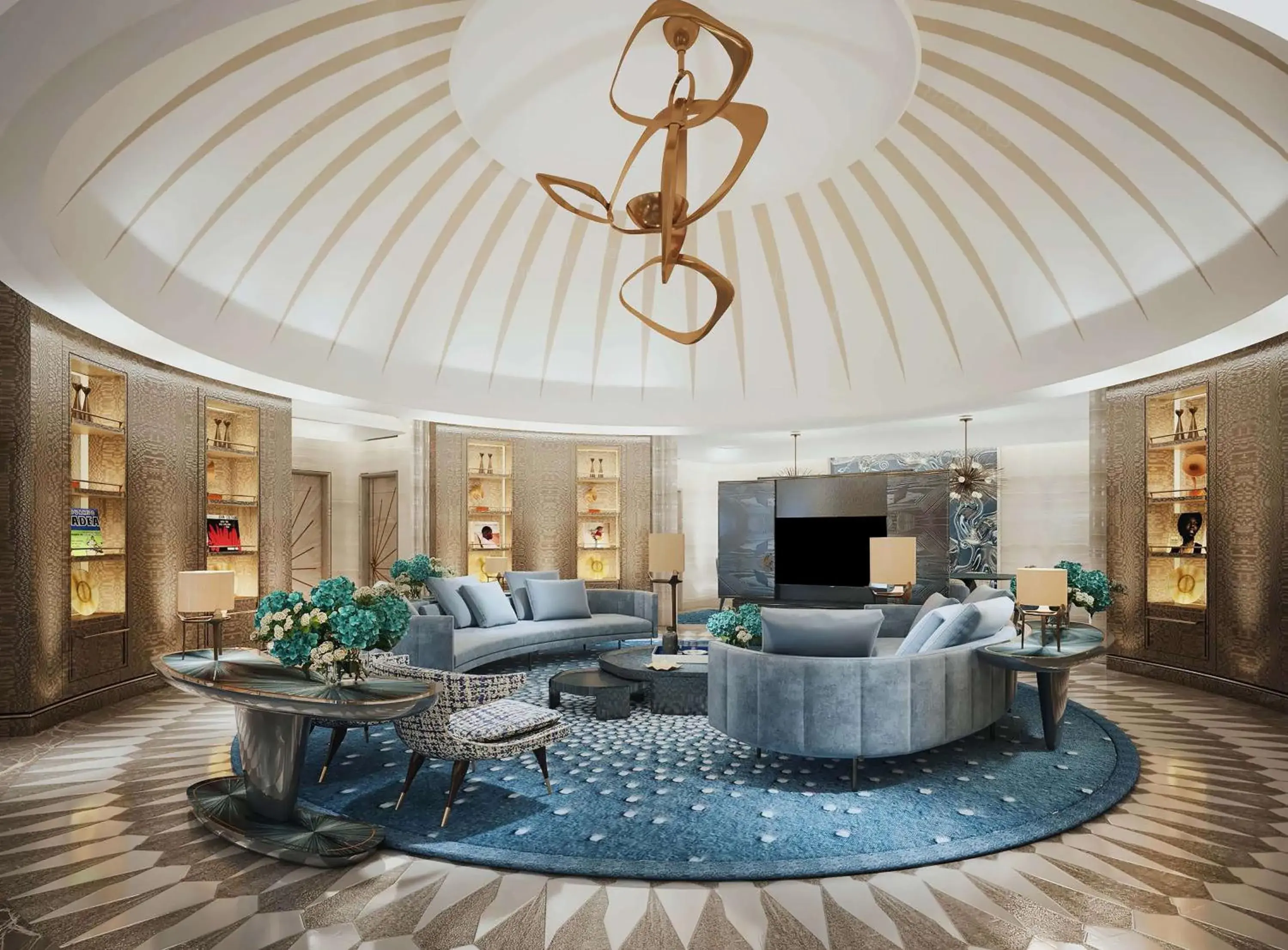 Living room in Hilton Istanbul Bosphorus Living room in Hilton Istanbul Bosphorus