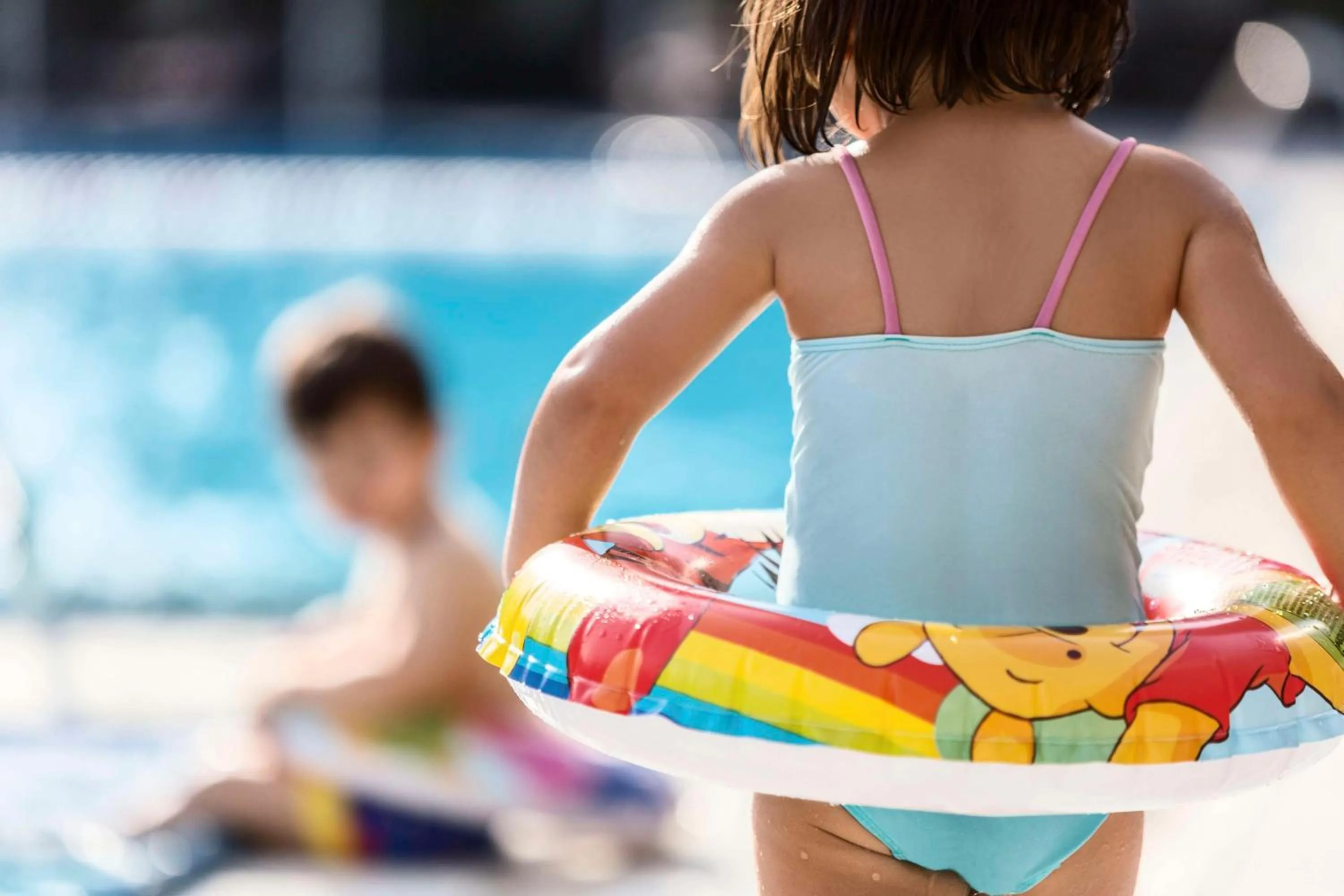 Pool view in Hilton Istanbul Bosphorus