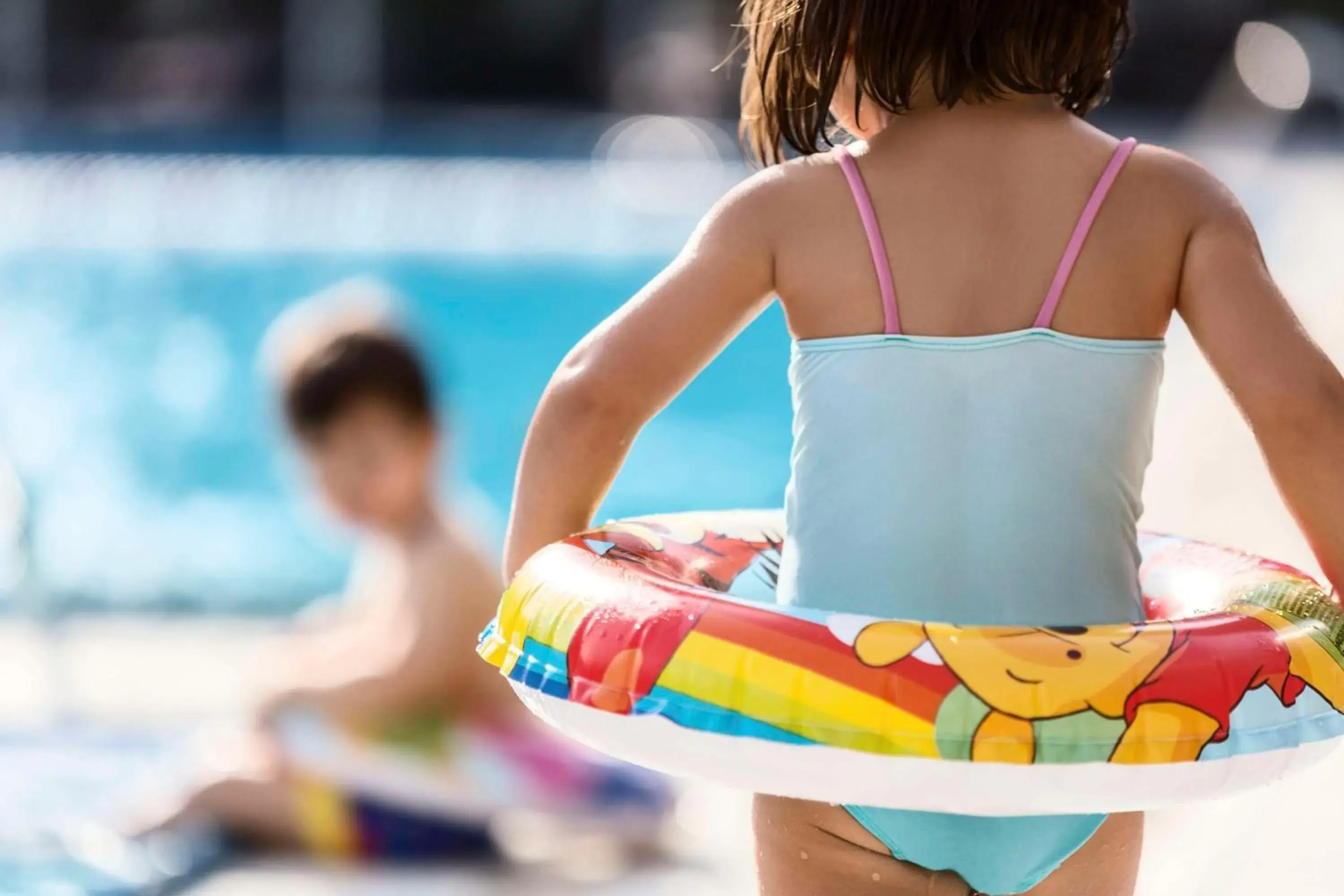 Pool view in Hilton Istanbul Bosphorus Pool view in Hilton Istanbul Bosphorus