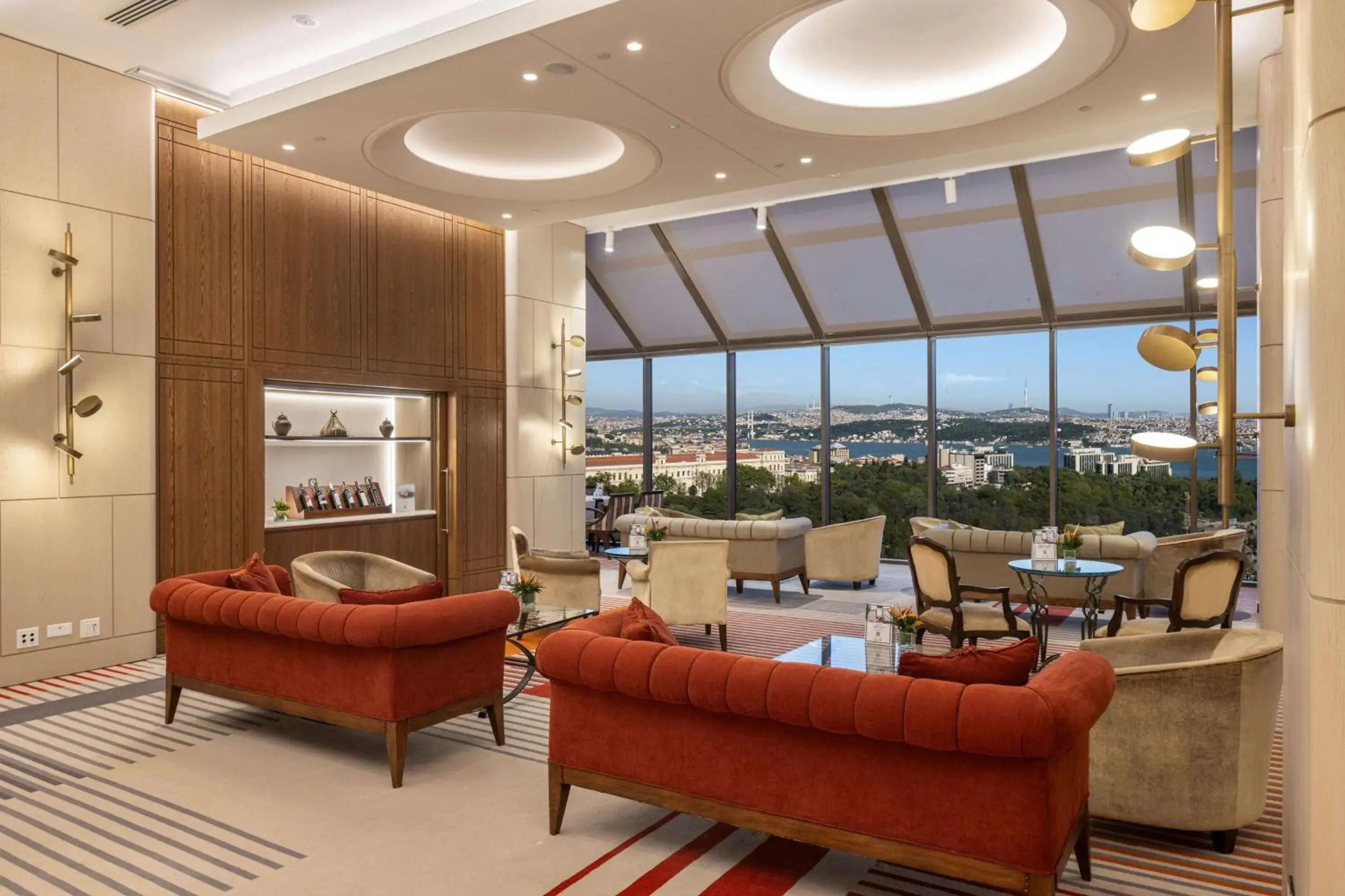 Lobby or reception in Hilton Istanbul Bosphorus Lobby or reception in Hilton Istanbul Bosphorus