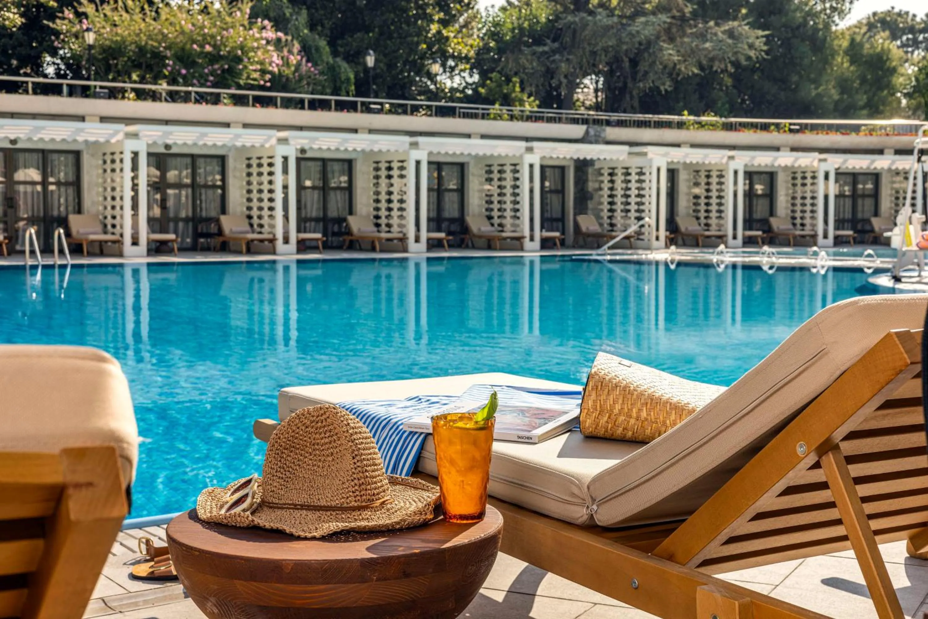 Pool view in Hilton Istanbul Bosphorus