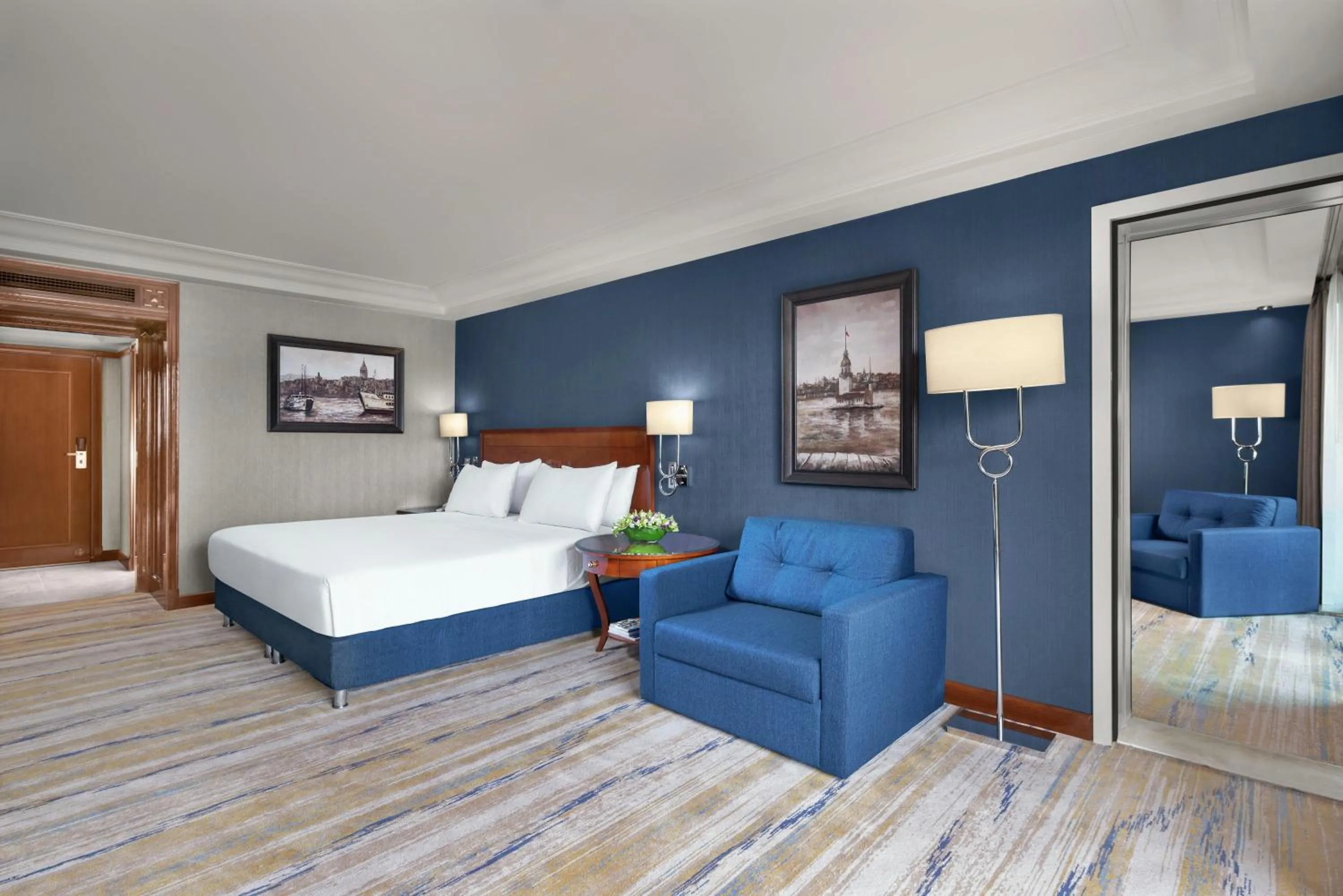 Bed in Hilton Istanbul Bosphorus