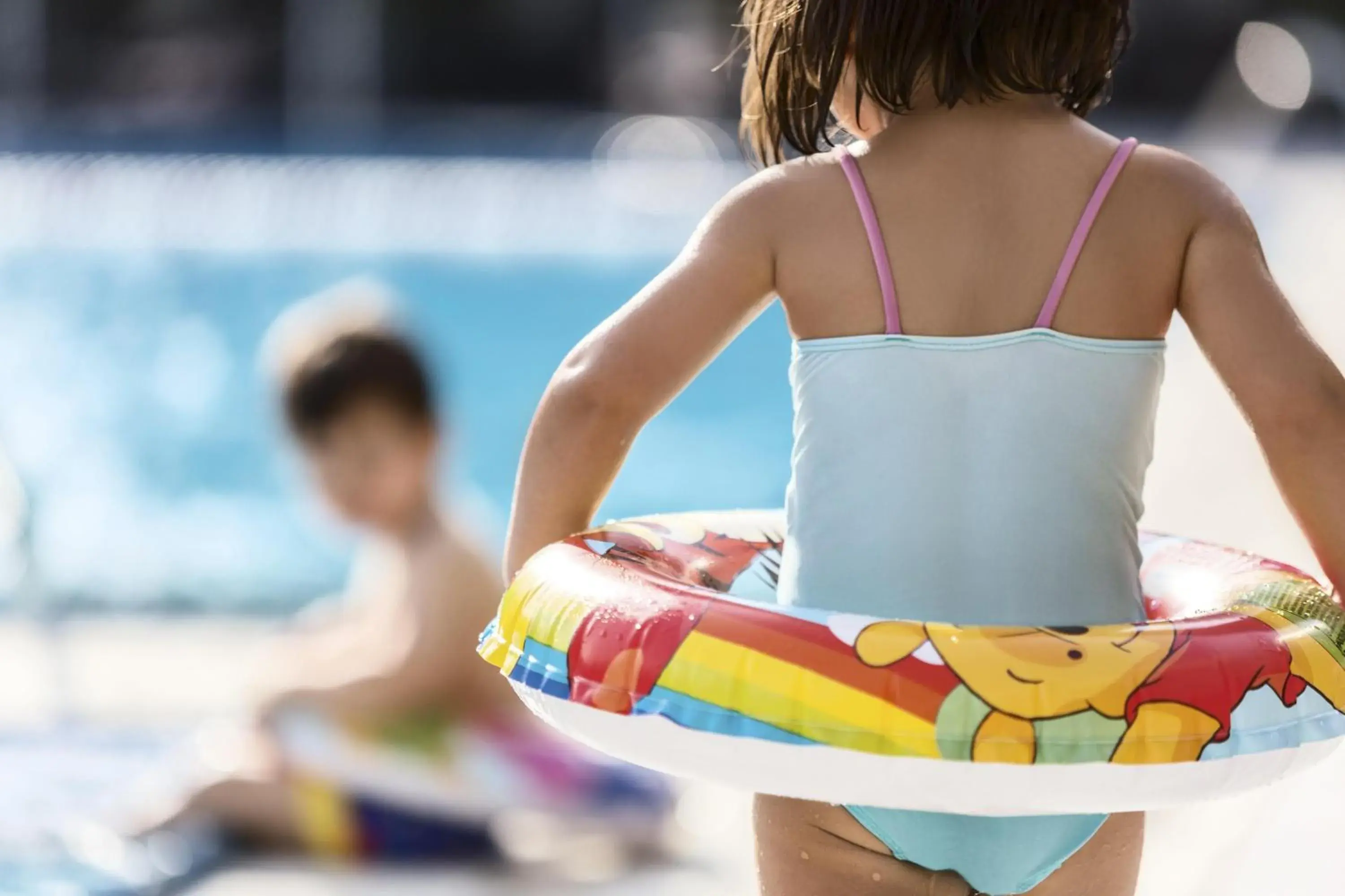 Pool view in Hilton Istanbul Bosphorus Pool view in Hilton Istanbul Bosphorus