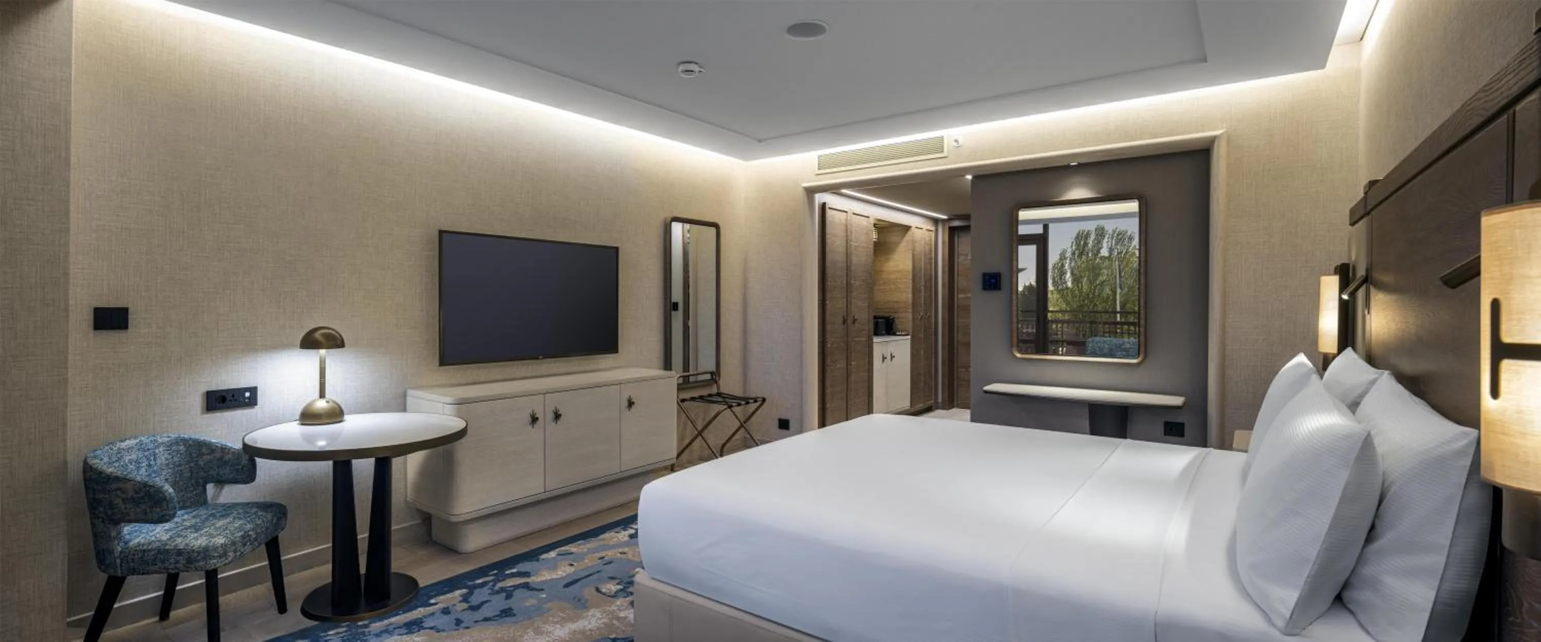 Bed in Hilton Istanbul Bosphorus