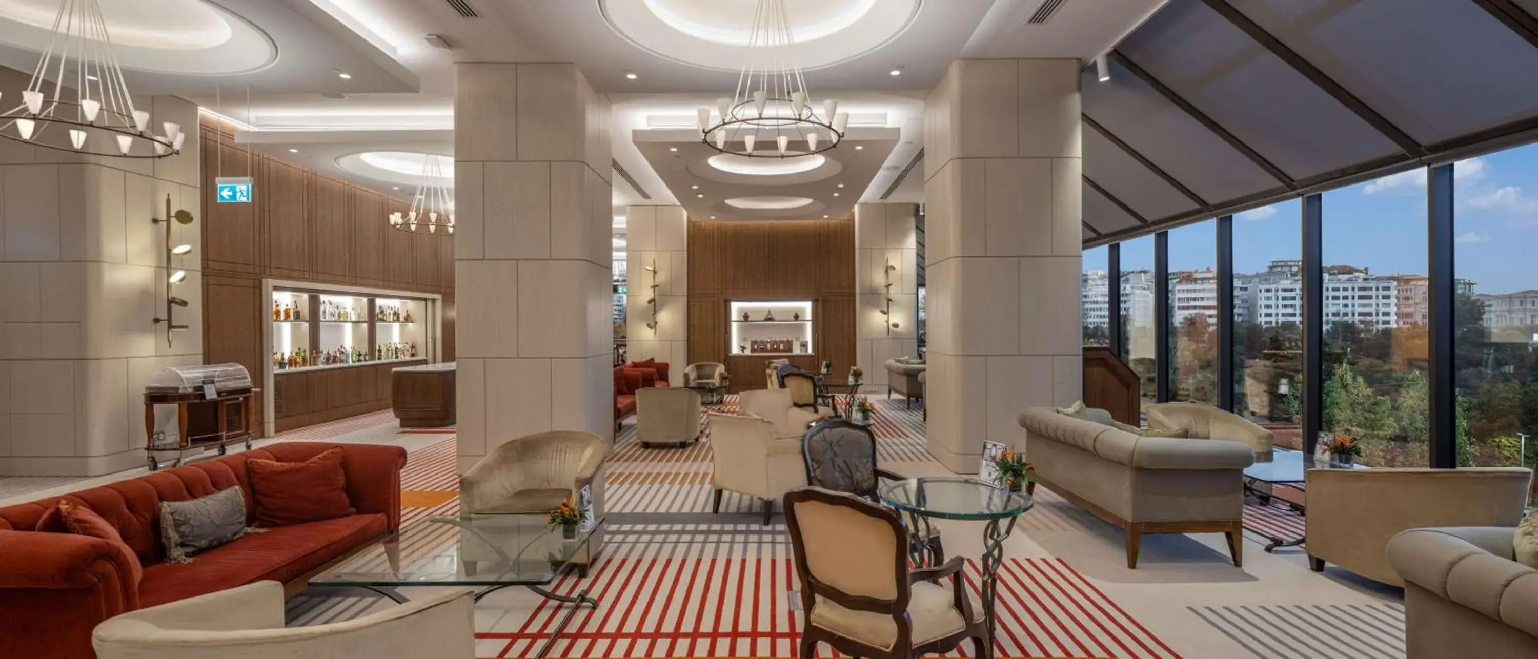 Lobby or reception in Hilton Istanbul Bosphorus Lobby or reception in Hilton Istanbul Bosphorus