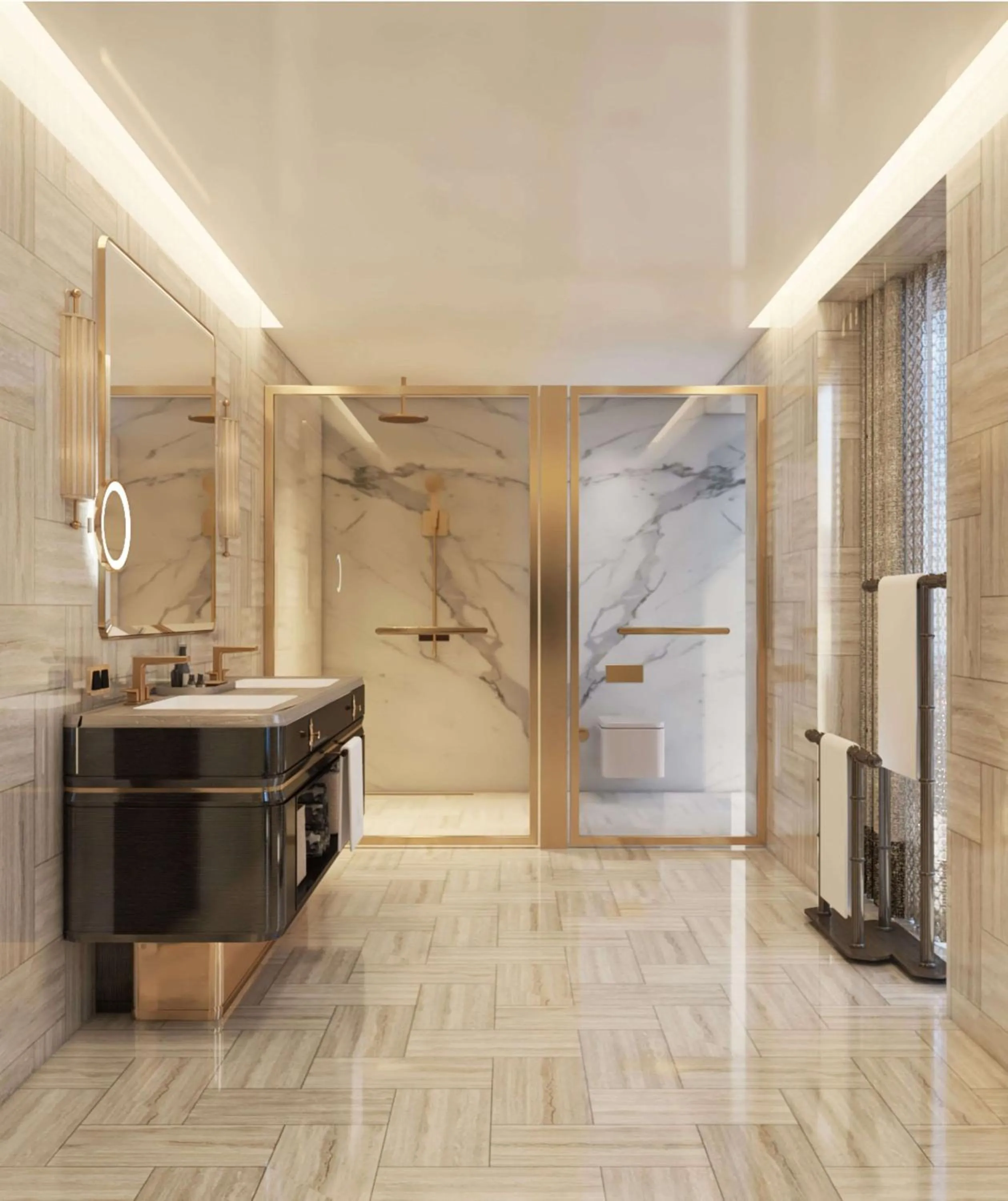 Bathroom in Hilton Istanbul Bosphorus