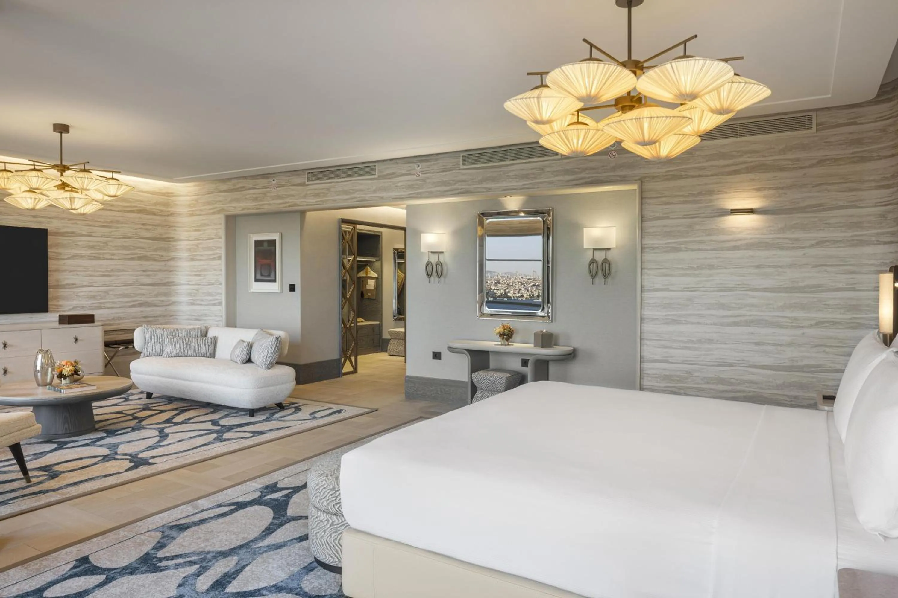 Bed in Hilton Istanbul Bosphorus