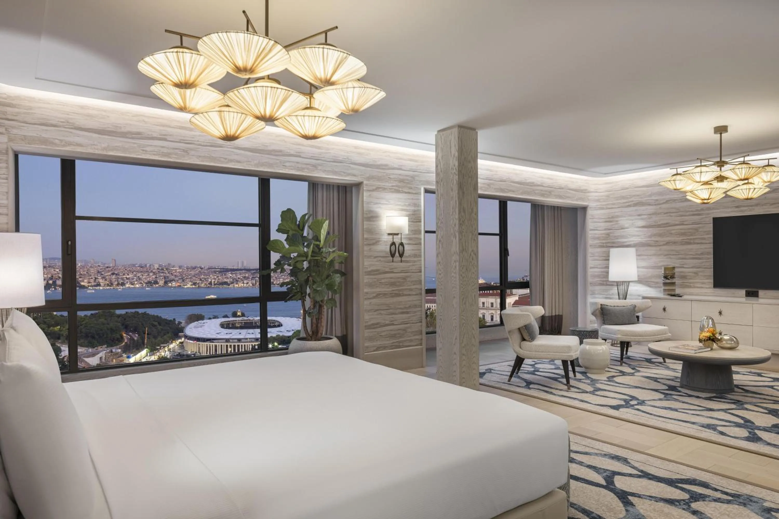 Bed in Hilton Istanbul Bosphorus