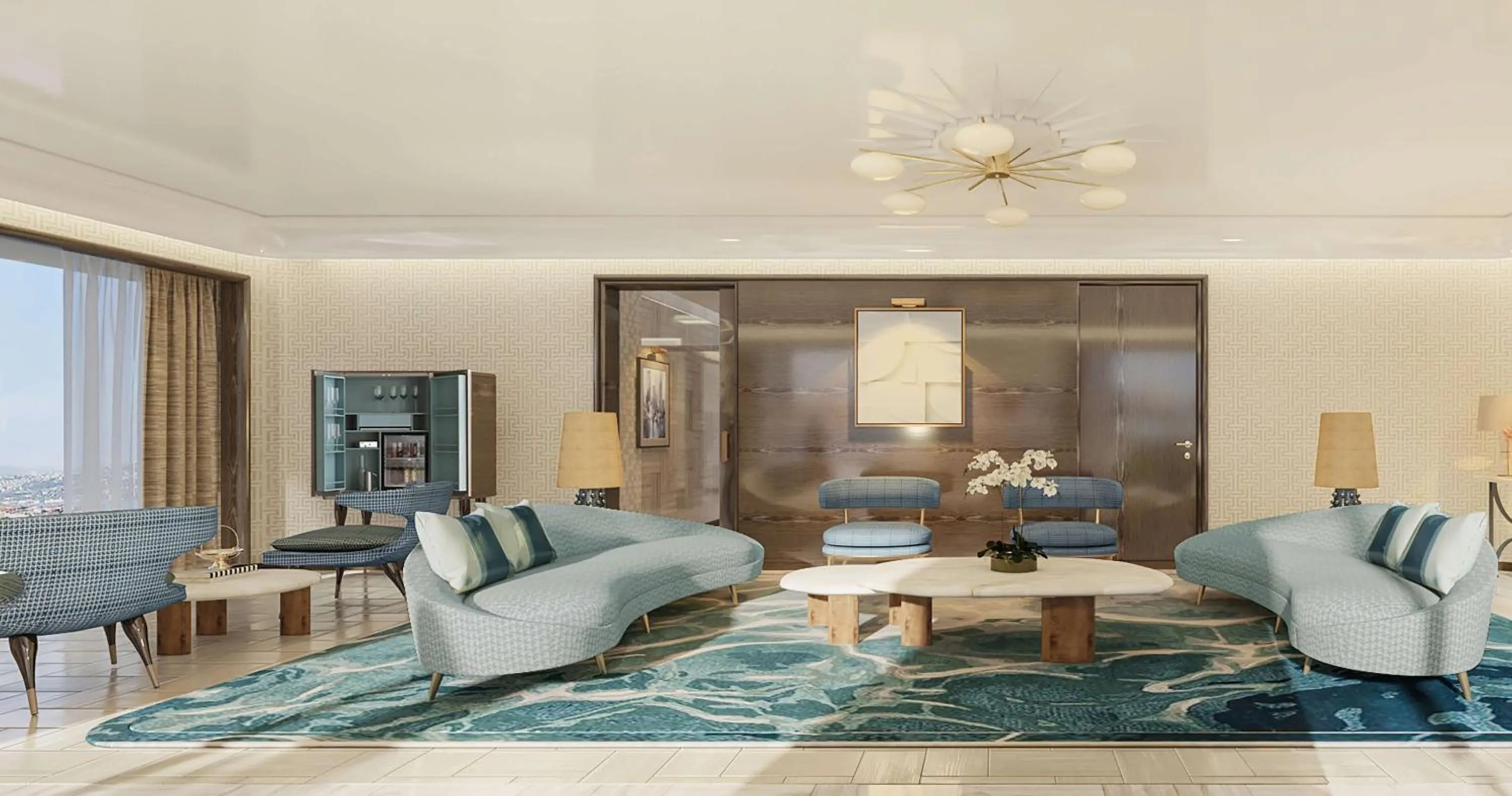 Living room in Hilton Istanbul Bosphorus