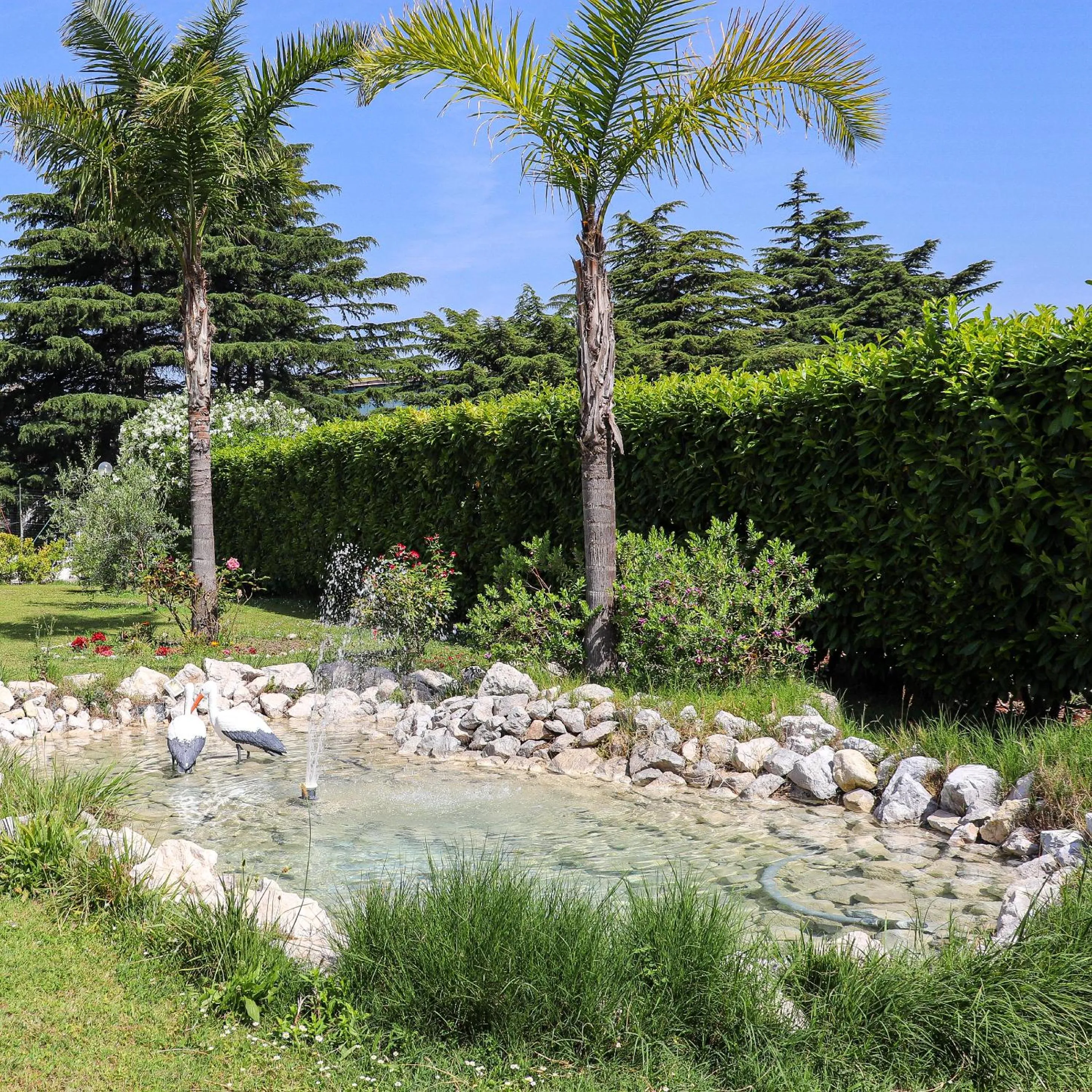 Garden in Europa Stabia Hotel